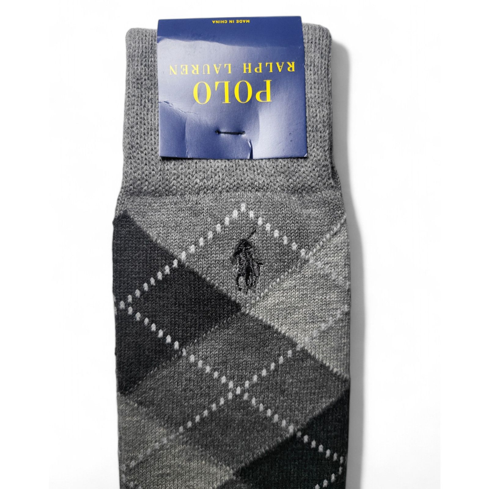 Polo Ralph Lauren Set of 2 - NWT POLO Ralph Lauren Argyle Trouser Dress Socks Size ONE SIZE - 5 Thumbnail