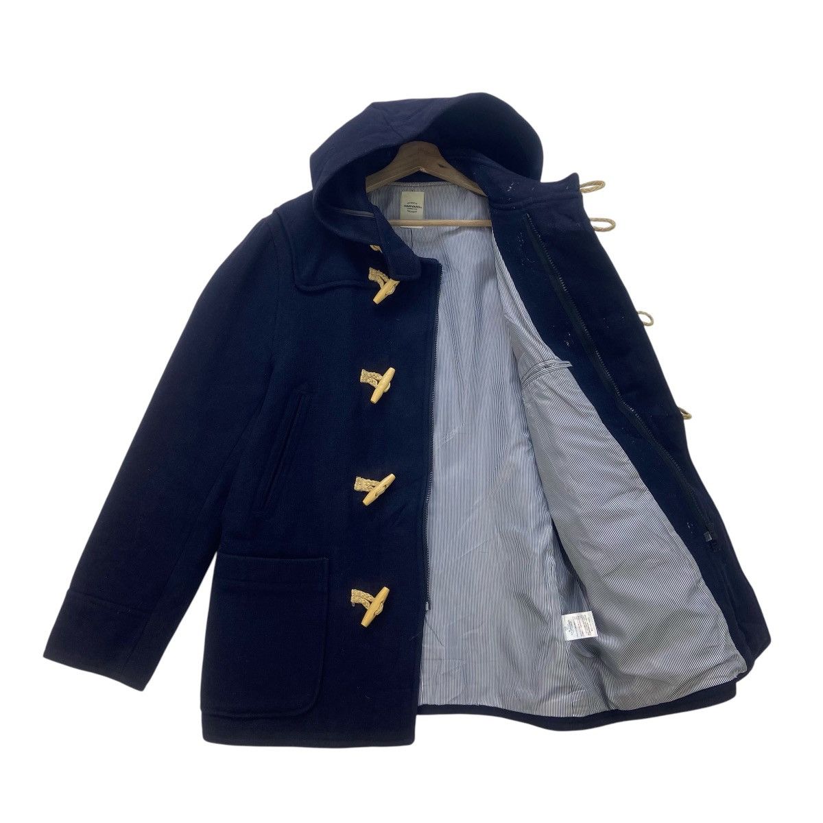 Vintage Vintagr Harvard Stylish Heavy Wool Duffle Coat Size US M / EU 48-50 / 2 - 3 Thumbnail