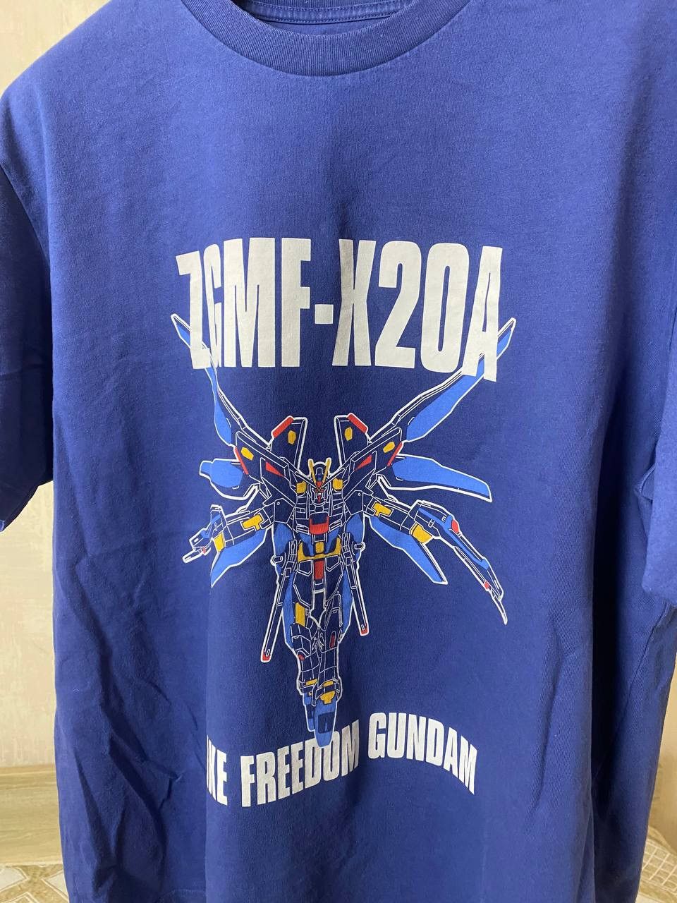 Cartoon Network 🔥 2004 Strike Freedom Gundam Mobile Suit Seed Destiny Shirt Size US XL / EU 56 / 4 - 6 Thumbnail