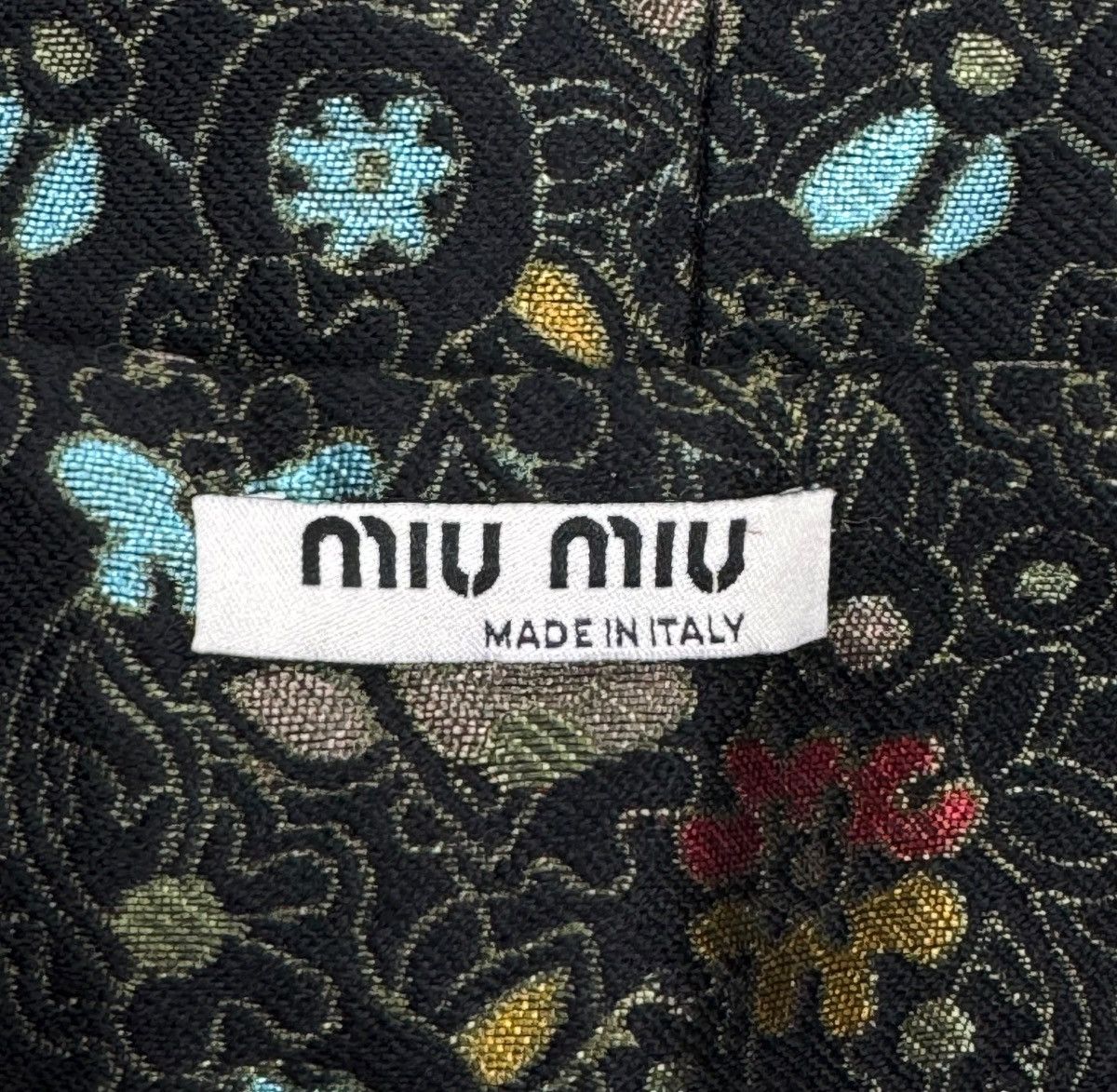 Miu Miu Miu Miu Coat Dress Wool Embroidered Floral Printed size 42 Size M / US 6-8 / IT 42-44 - 18 Thumbnail