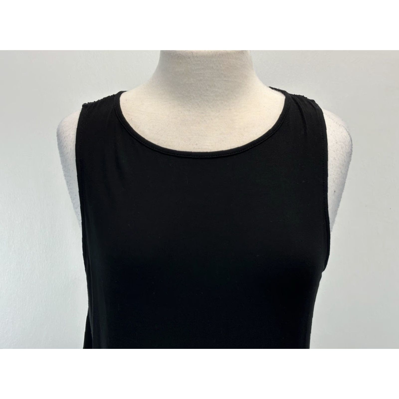J. Jill VINTAGE J. Jill Maxi Dress Sleeveless L Women Black Boho Summer Casual Modern Size L / US 10 / IT 46 - 5 Thumbnail