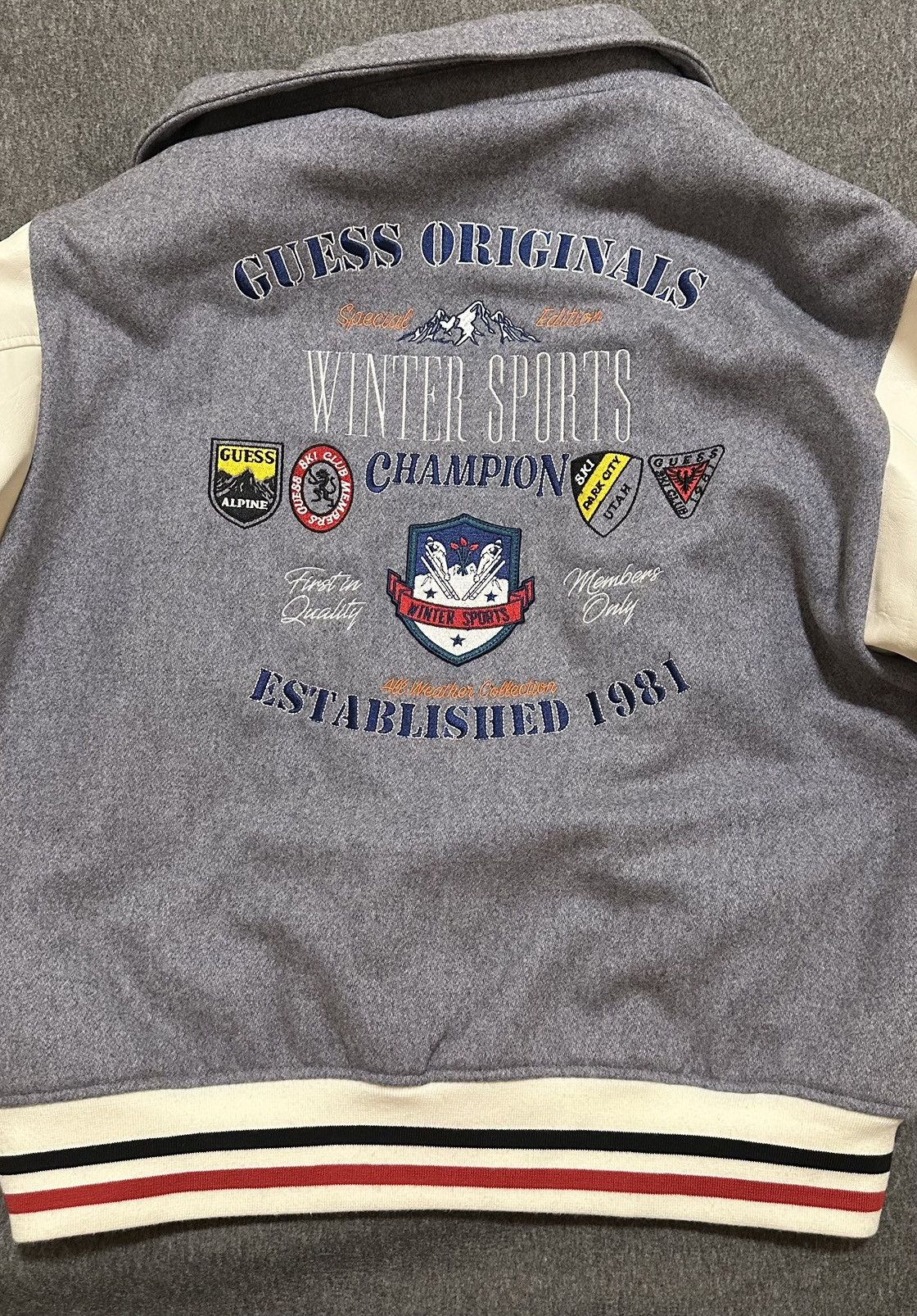 Guess Guess varsity jacket Size US L / EU 52-54 / 3 - 3 Thumbnail
