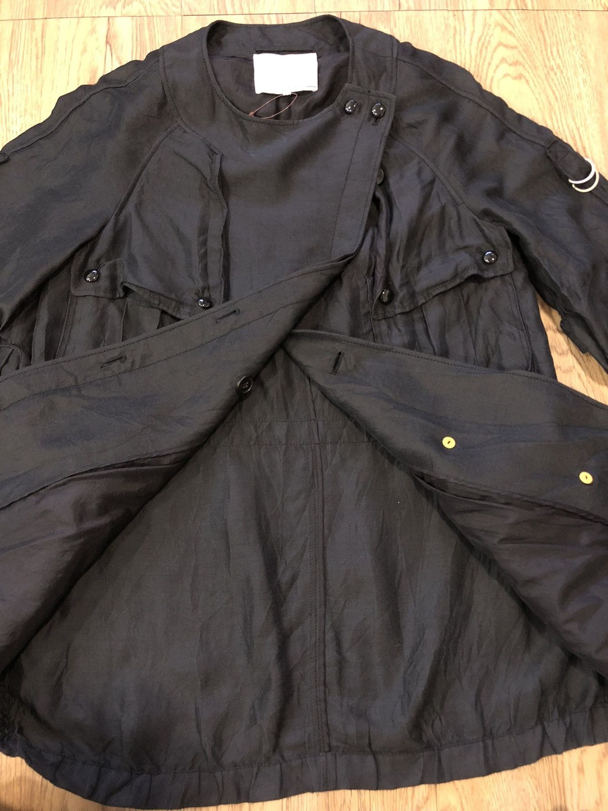 3.1 Phillip Lim 3.1 Phillip Lim black cargo bondage slant button Size US M / EU 48-50 / 2 - 3 Thumbnail