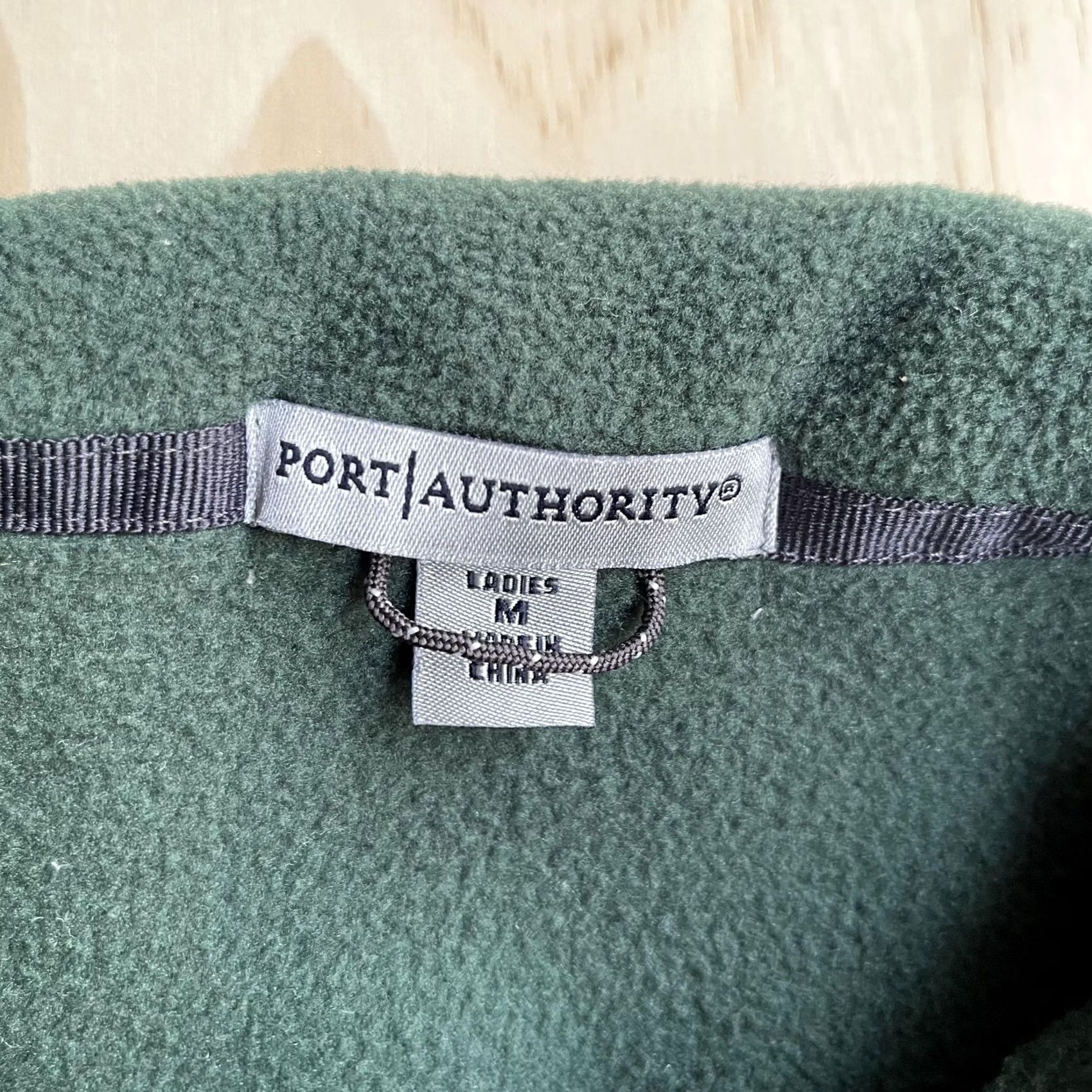 Port Authority Port Authority Slippery Rock University SRU Fleece Jacket Womens M Full Zip Green Size M / US 6-8 / IT 42-44 - 3 Thumbnail