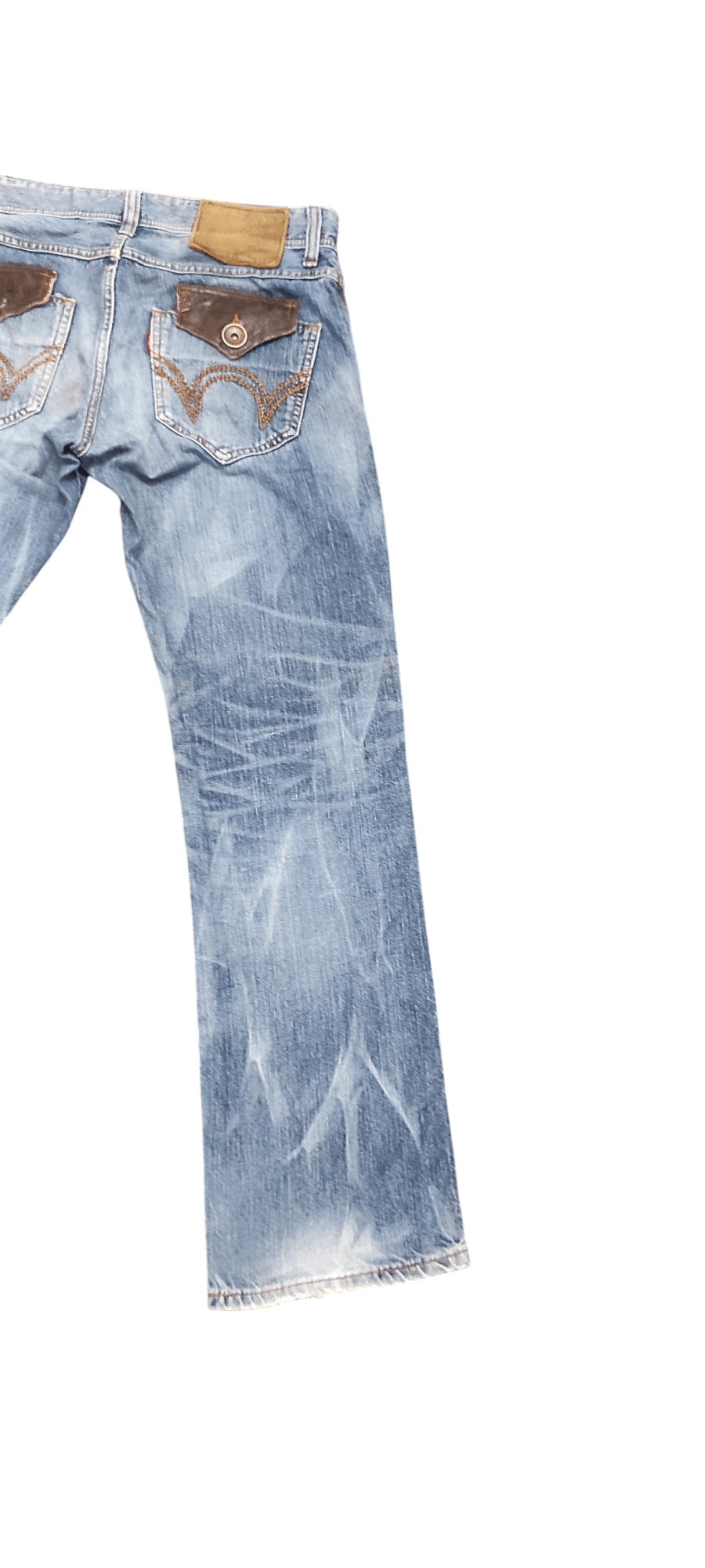 Edwin Edwin Distressed Jeans Size US 33 - 6 Thumbnail