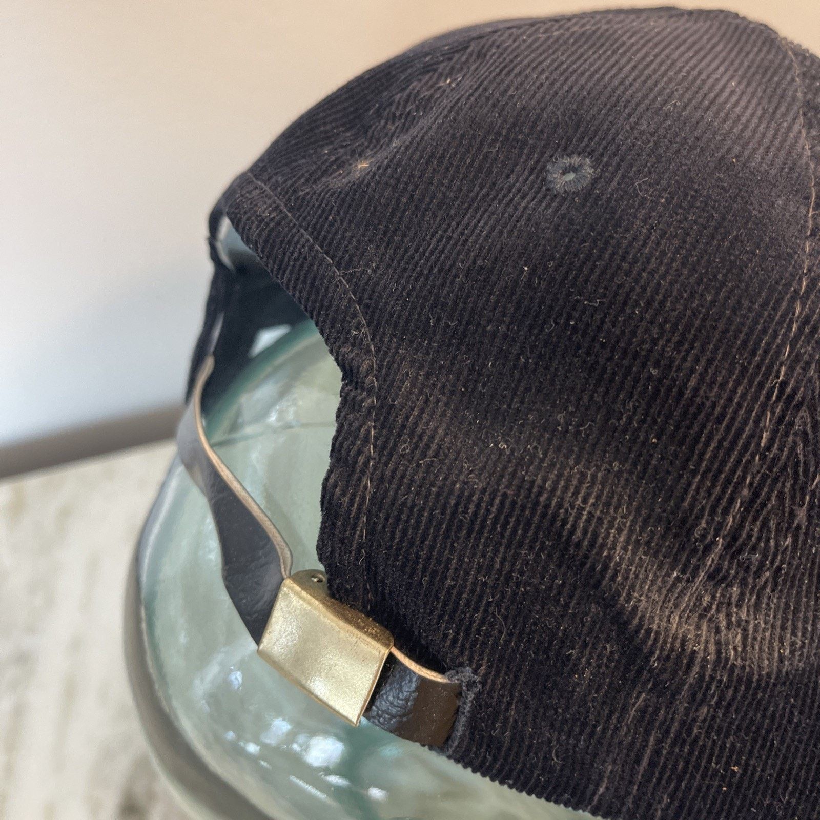 Vintage Vintage Black Dubell Lumber Corduroy Strapback Trucker Hat 4 Size ONE SIZE - 7 Thumbnail