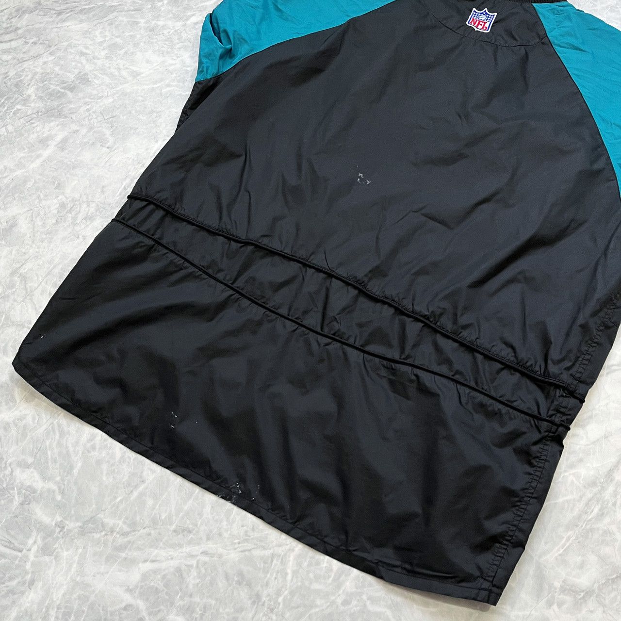 NFL × Nike × Vintage VTG 90s NFL JACKSONVILLE JAGUARS NYLON PULLOVER JACKET NIKE Size US XL / EU 56 / 4 - 6 Thumbnail