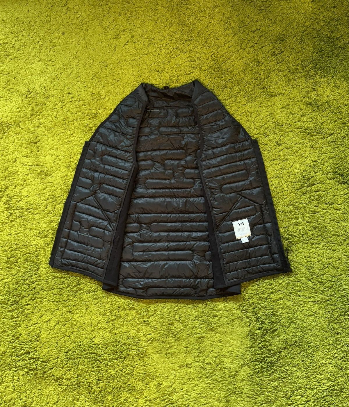 Adidas × Y-3 × Yohji Yamamoto Yohji Yamamoto x Adidas Y-3 quilted black vest gilet Size US S / EU 44-46 / 1 - 2 Thumbnail