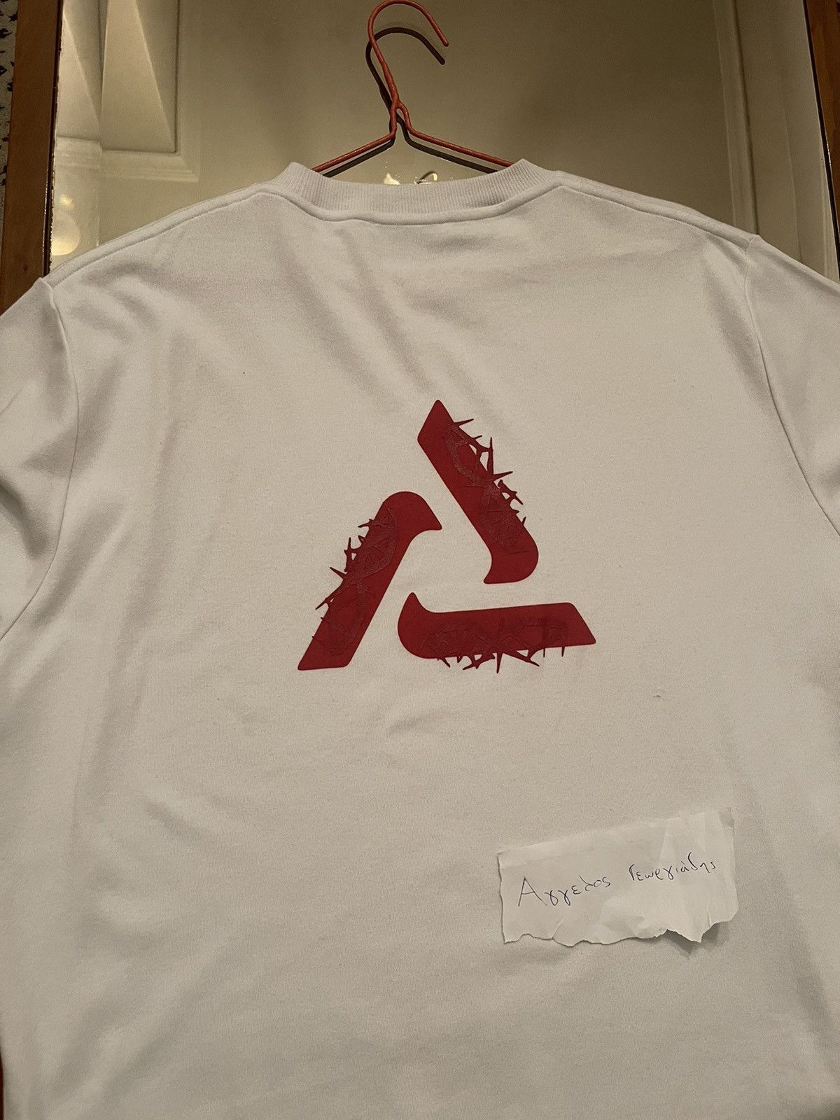 1017 ALYX 9SM ALYX white round neck tee Size US L / EU 52-54 / 3 - 3 Thumbnail