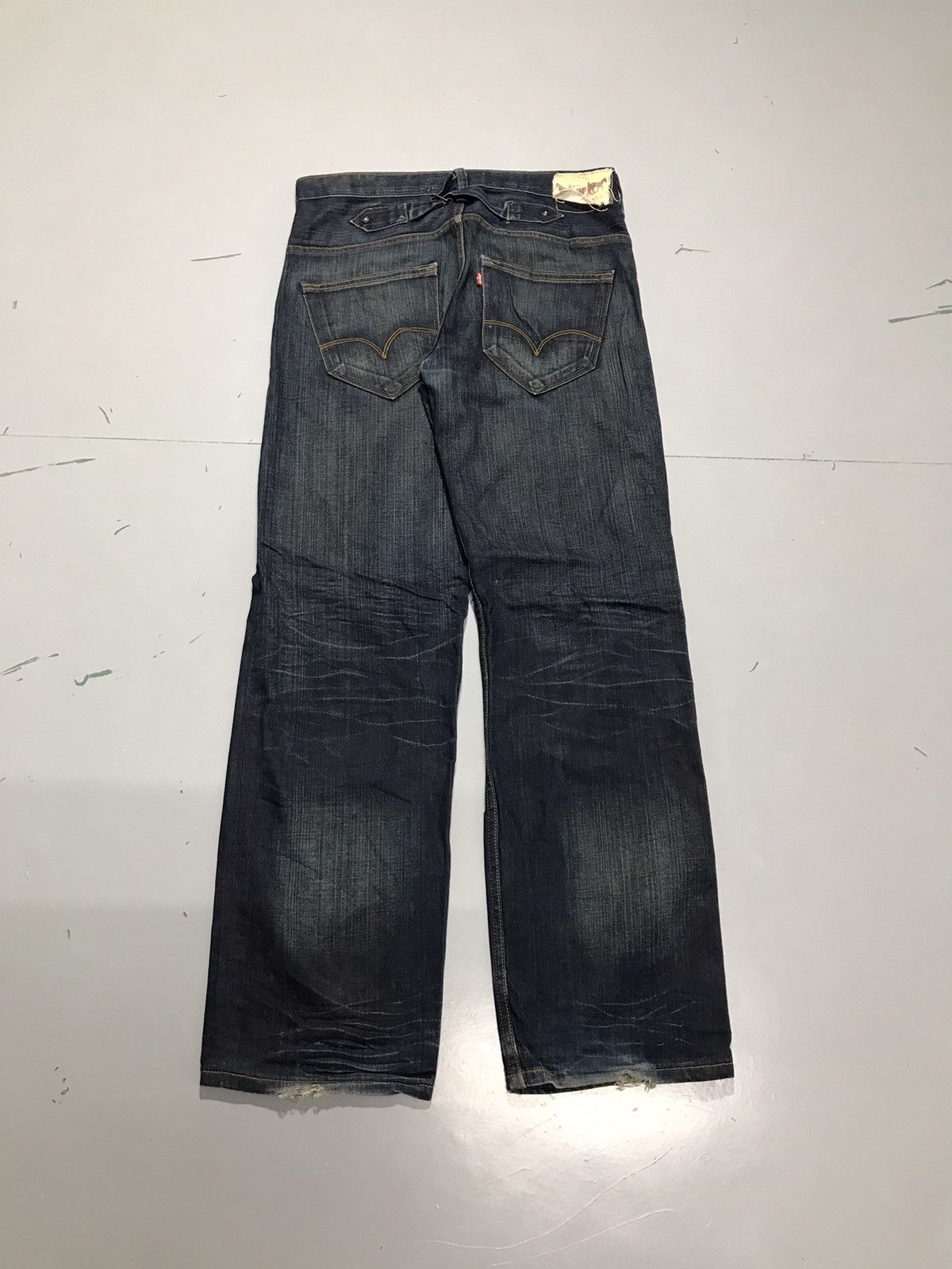 Levi's Vintage Levi’s 503 buckle belt denim Size US 32 / EU 48 - 2 Thumbnail