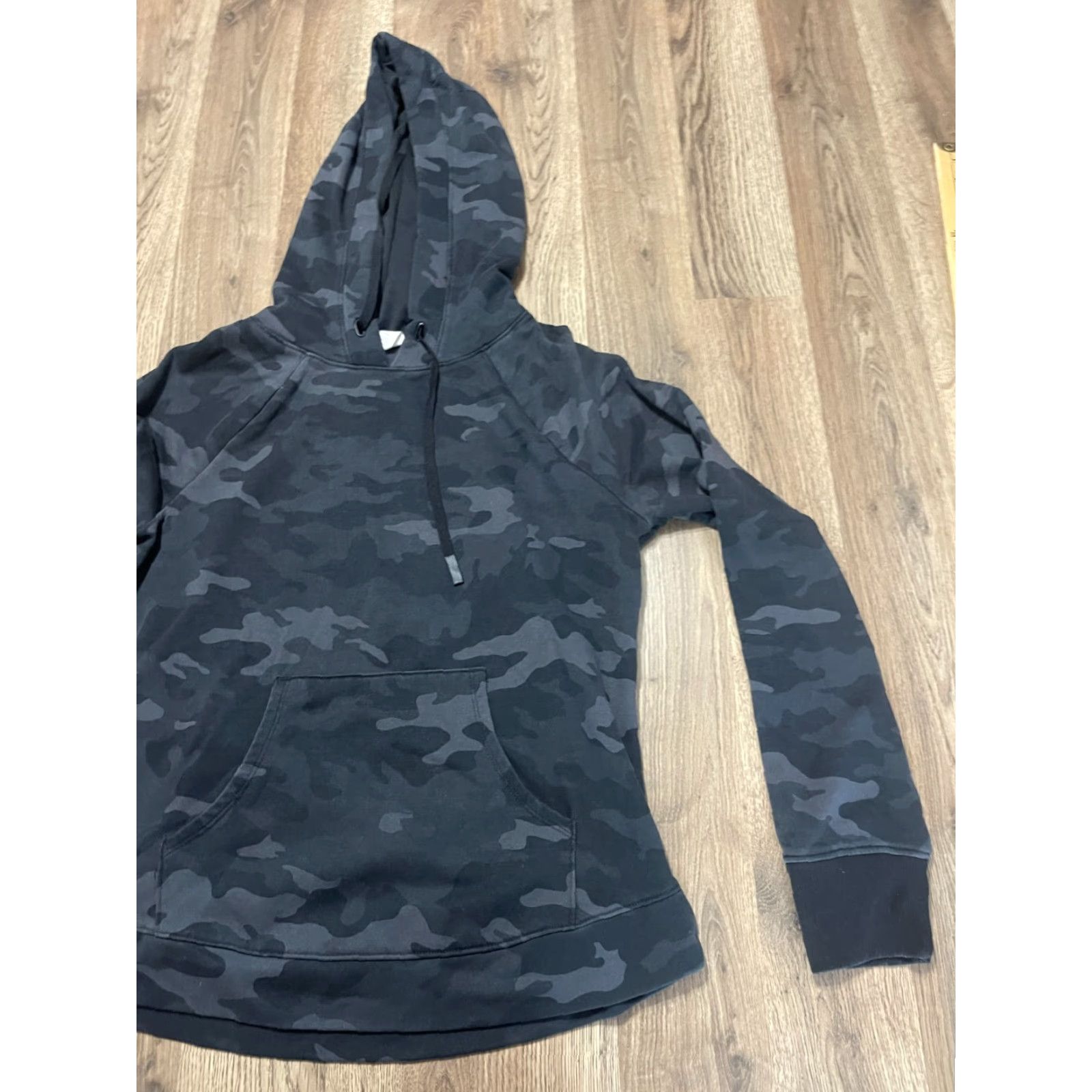 Athletic Works Athletic Works Hoodie Women's Small Gray Camouflage Pullover Hoodie Size S / US 4 / IT 40 - 3 Thumbnail