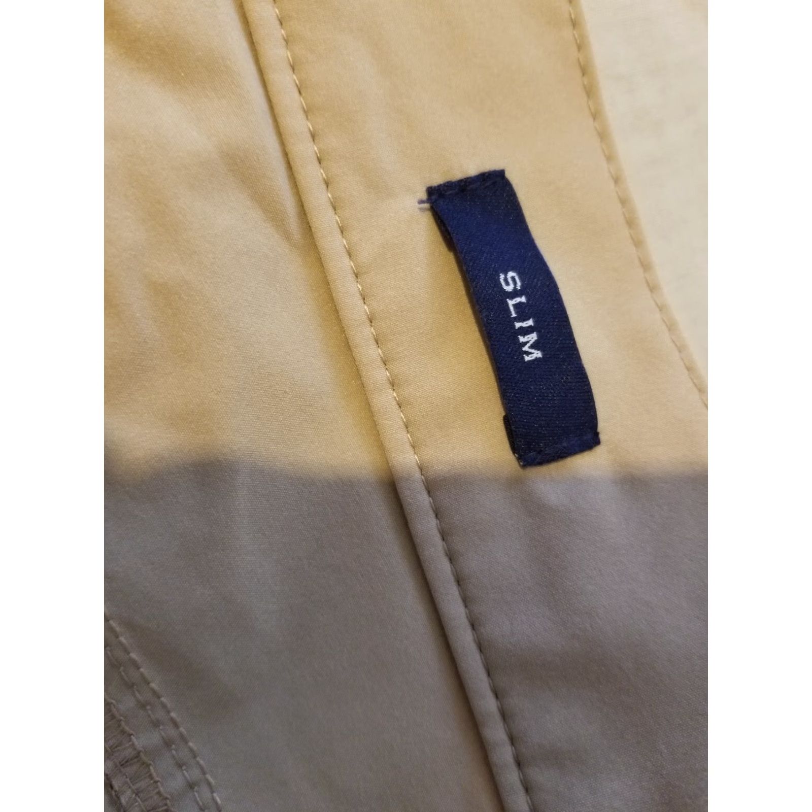 J.Crew VINTAGE Mens J. Crew Khaki Dress Pants 32x34 Slim Chinos Trousers 33x33 Beige 34 Inseam Slimming Mens Size US 32 / EU 48 - 6 Thumbnail