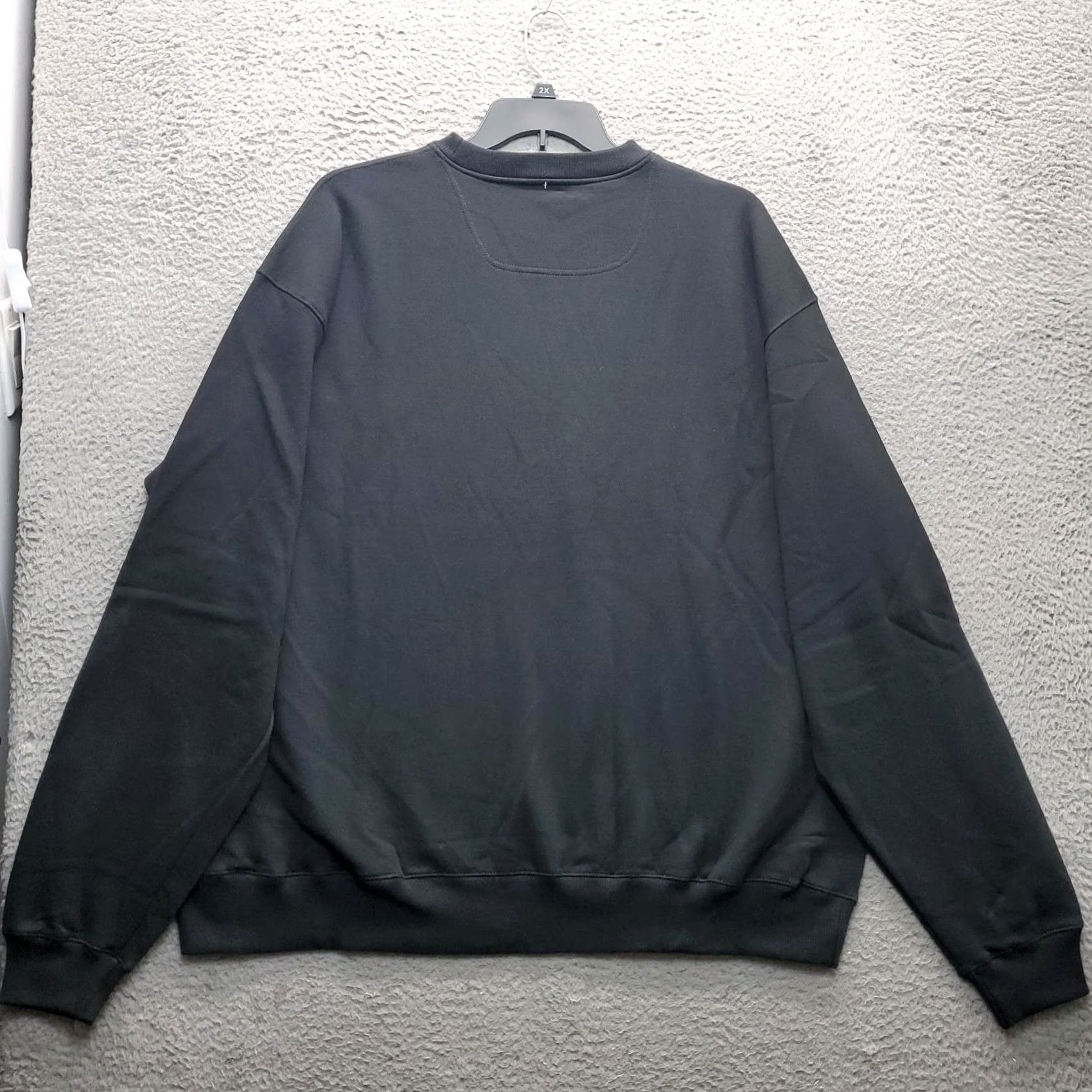 Champion Champion Sweatshirt Mens 2XL Black Pullover Raglan Sleeve Crew Neck Casual Outdoor Warm Size US XXL / EU 58 / 5 - 2 Thumbnail