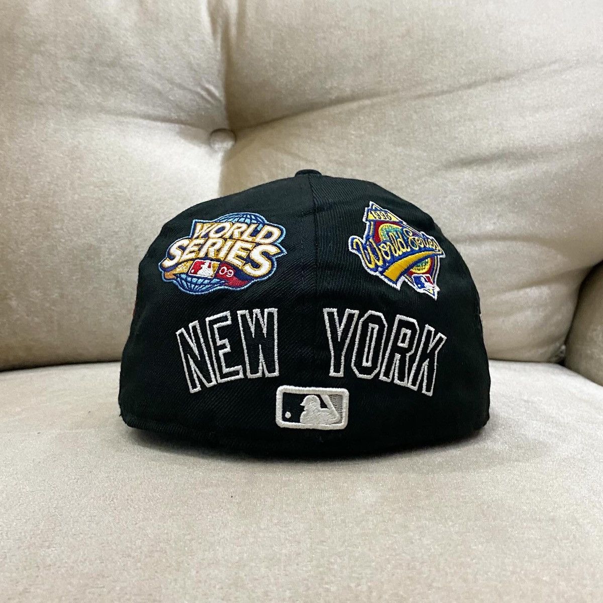 New Era VTG NEW ERA NY 75th WORLD SERIES, 77 96 98 00 09 SNAPBACK Size ONE SIZE - 2 Thumbnail