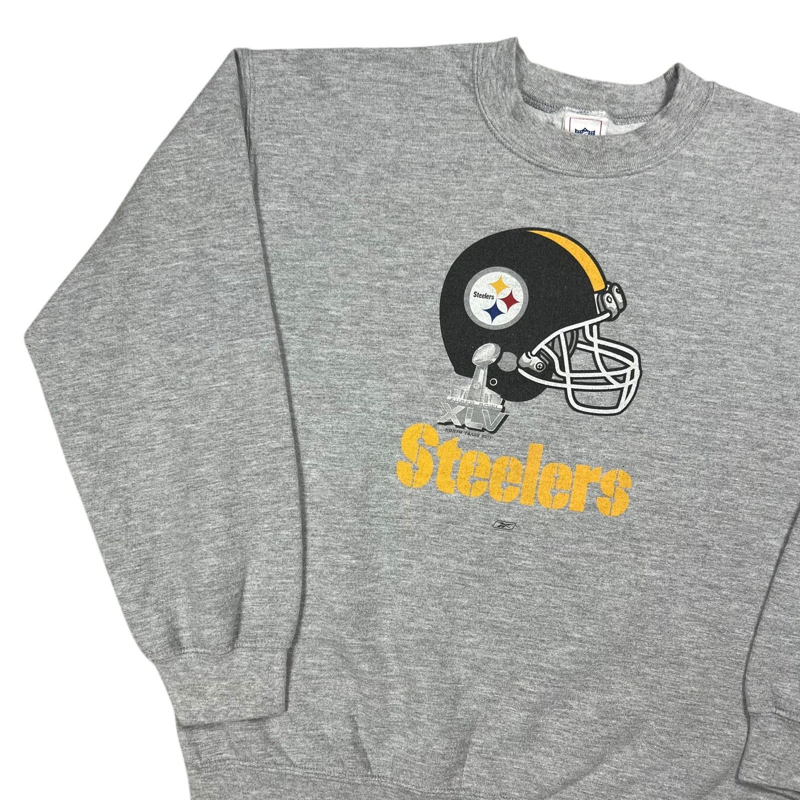 NFL 2011 Pittsburgh Steelers Super Bowl XLV NFL crewneck (M) Size US M / EU 48-50 / 2 - 4 Thumbnail