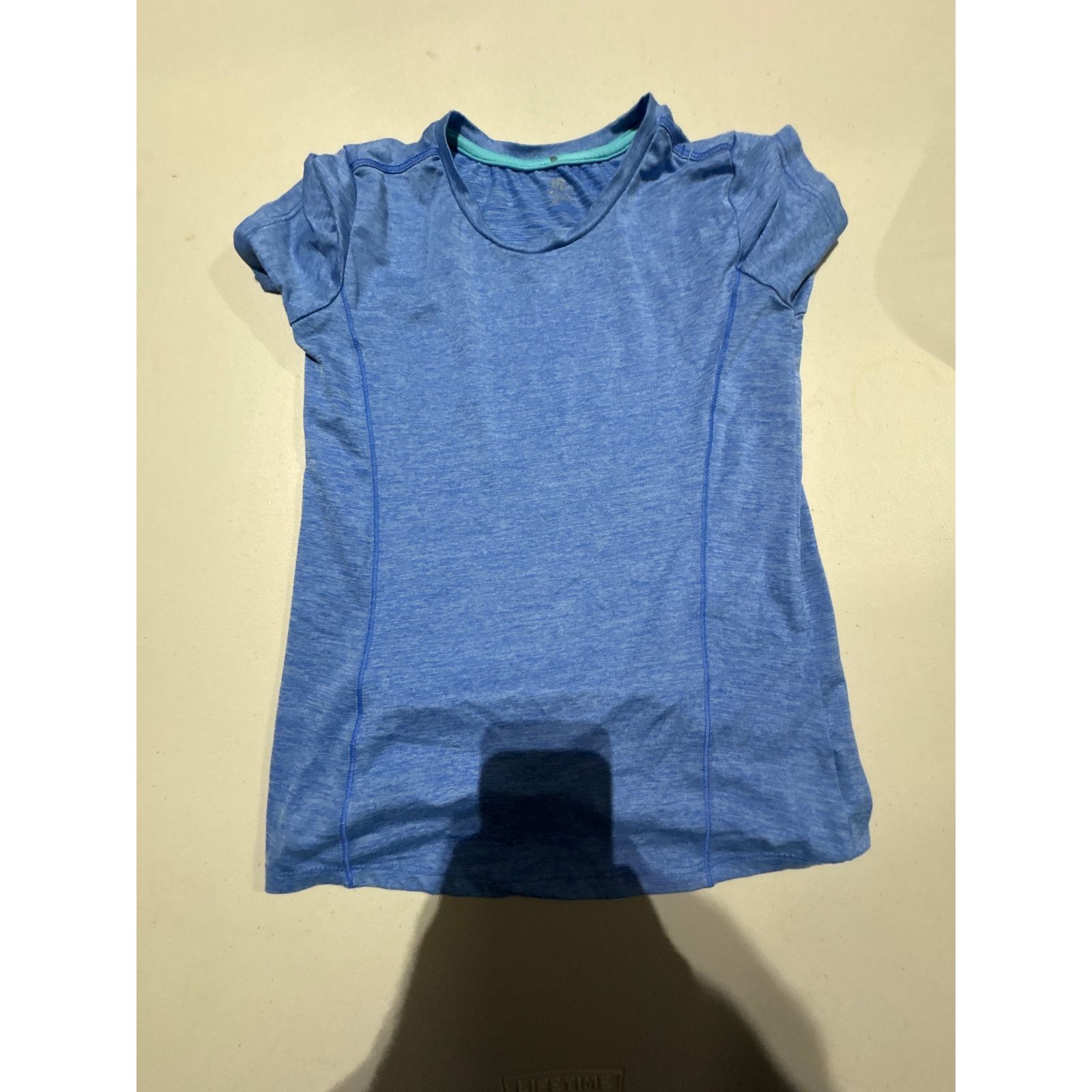 Champion Champion Girls Blue Short Sleeve Shirt Size L (10-12) Size L / US 10 / IT 46 - 2 Thumbnail