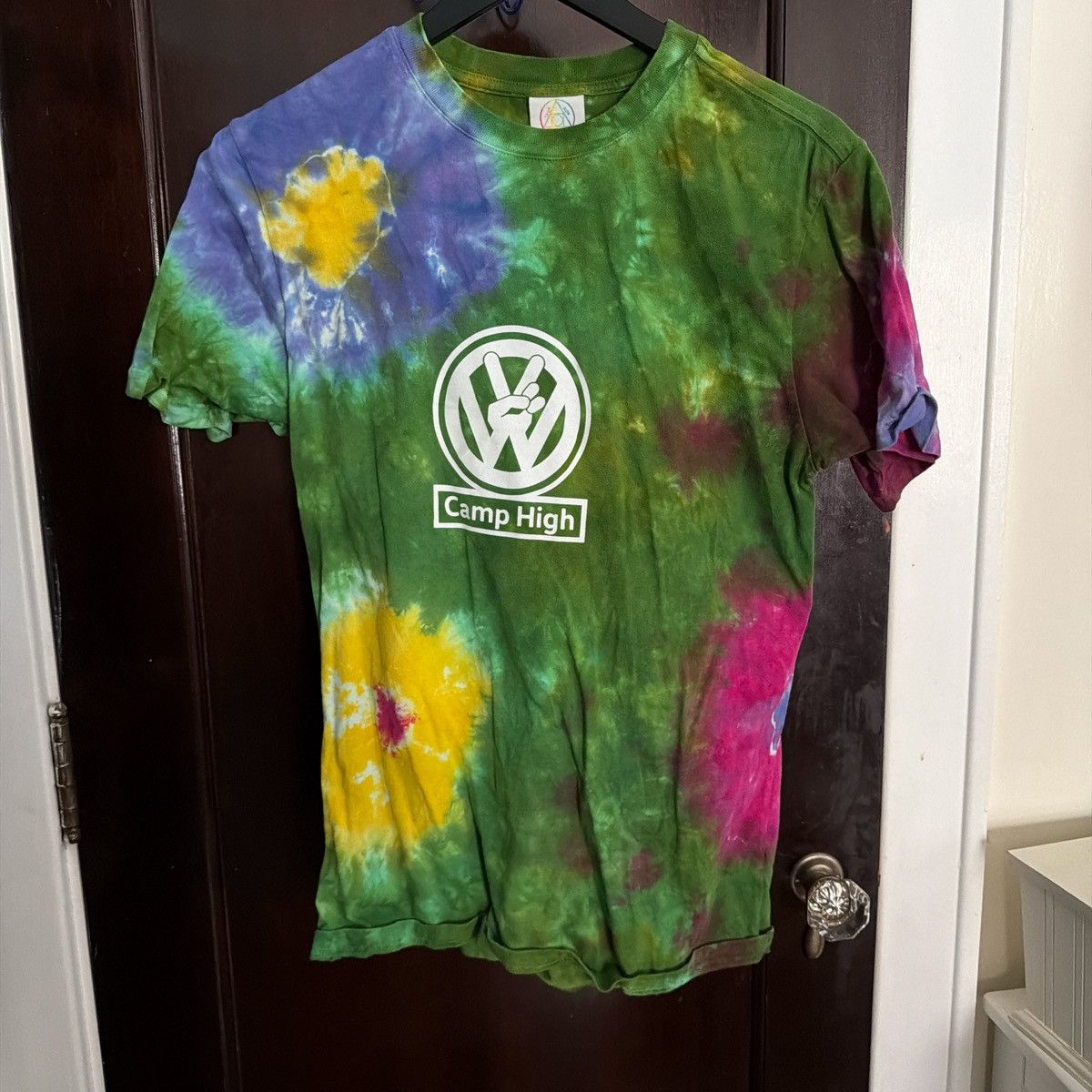 Camp High Camp high tie dye t shirt Size US S / EU 44-46 / 1 - 1 Thumbnail