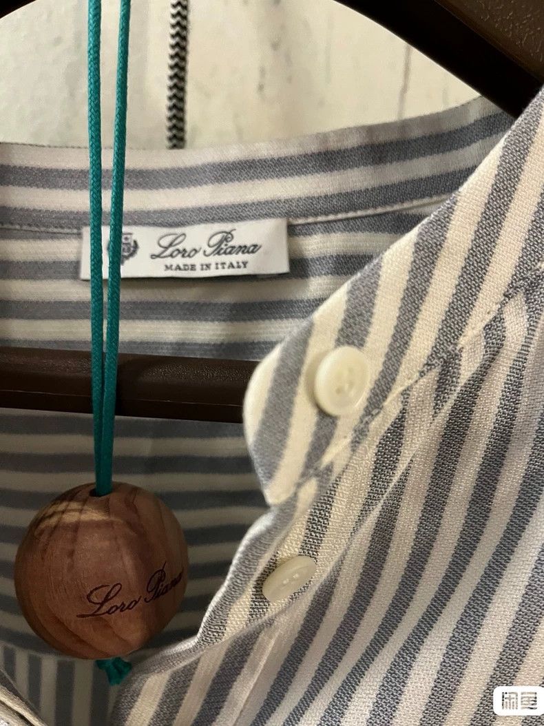 Loro Piana Loro piana Silk striped shirt 2506-Nextarrow Size S / US 4 / IT 40 - 3 Thumbnail