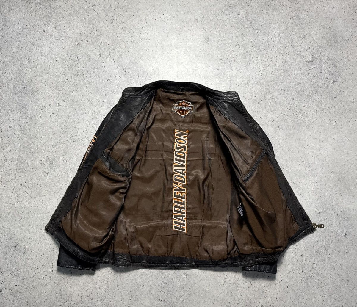 Harley Davidson Harley Davidson Leather Biker Vintage Motorcycles Size US XL / EU 56 / 4 - 8 Thumbnail