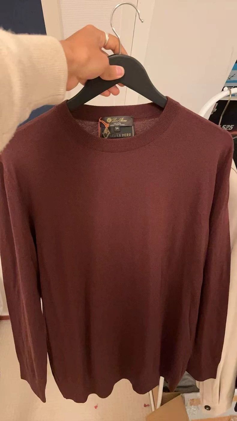 Loro Piana LORO PIANA Excellence series 100% camel hair knit sweater Size US L / EU 52-54 / 3 - 2 Thumbnail
