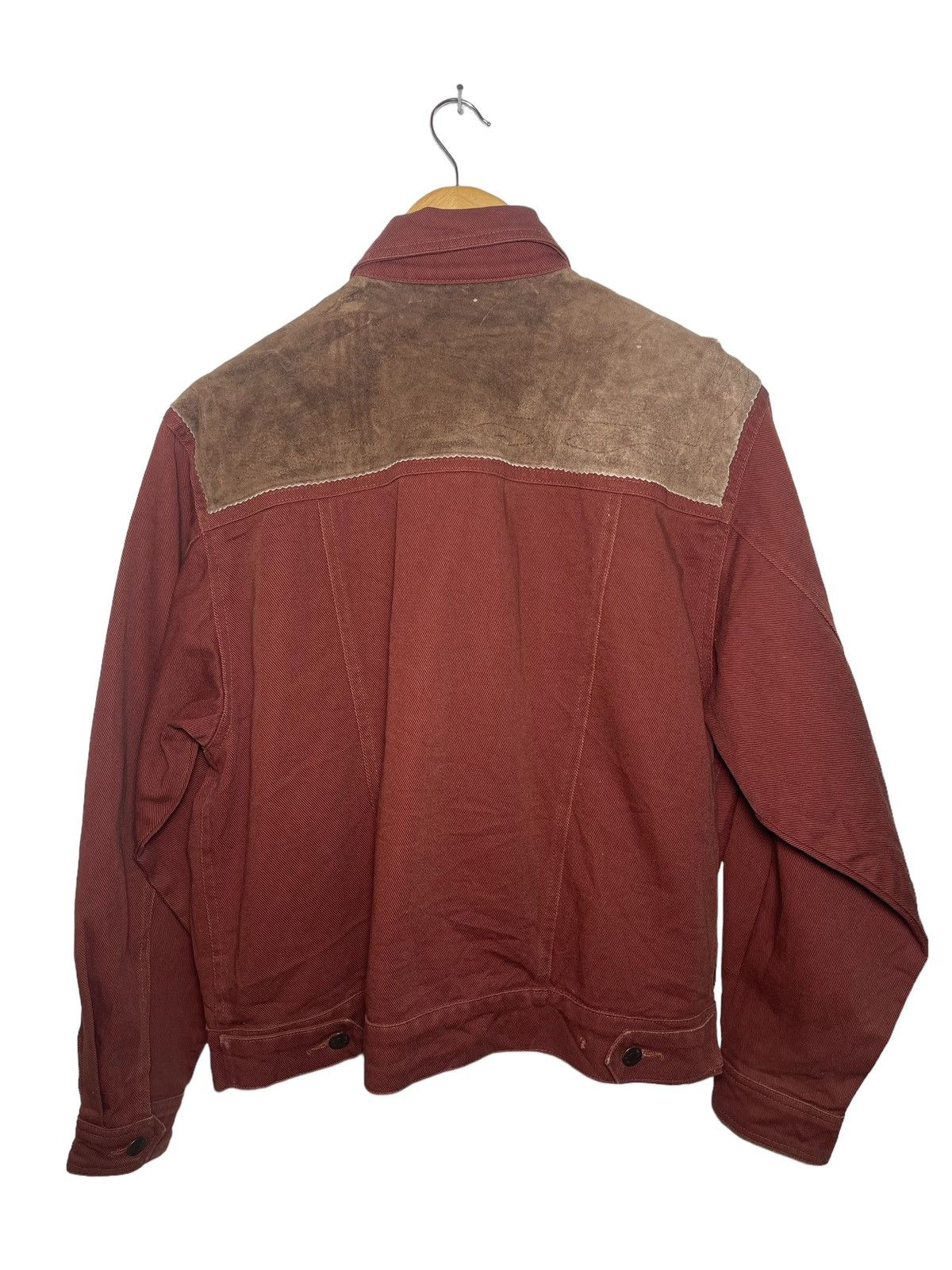 Ruff Ryders × Vintage Vintage Ruff Hewn denime button jacket Size US M / EU 48-50 / 2 - 2 Thumbnail