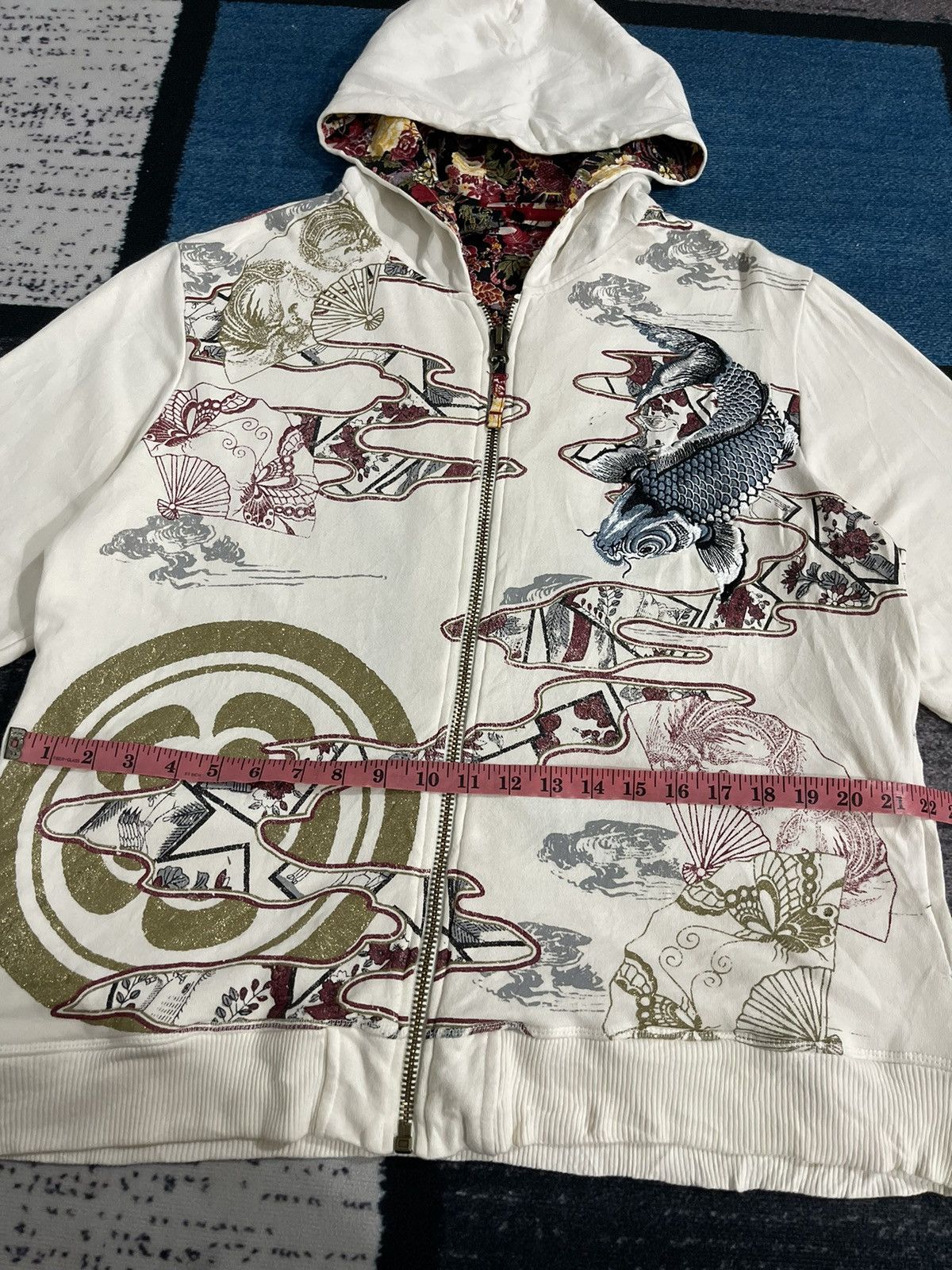 Bullet Noise Bullet Noise Sukajan Overprint Hoodie Jacket Size US M / EU 48-50 / 2 - 16 Thumbnail