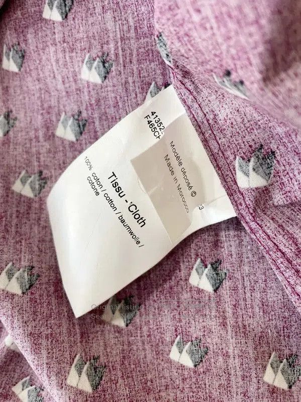 Kenzo KENZO Men's Long Sleeve Shirt in Fuchsia . Size US M / EU 48-50 / 2 - 5 Thumbnail