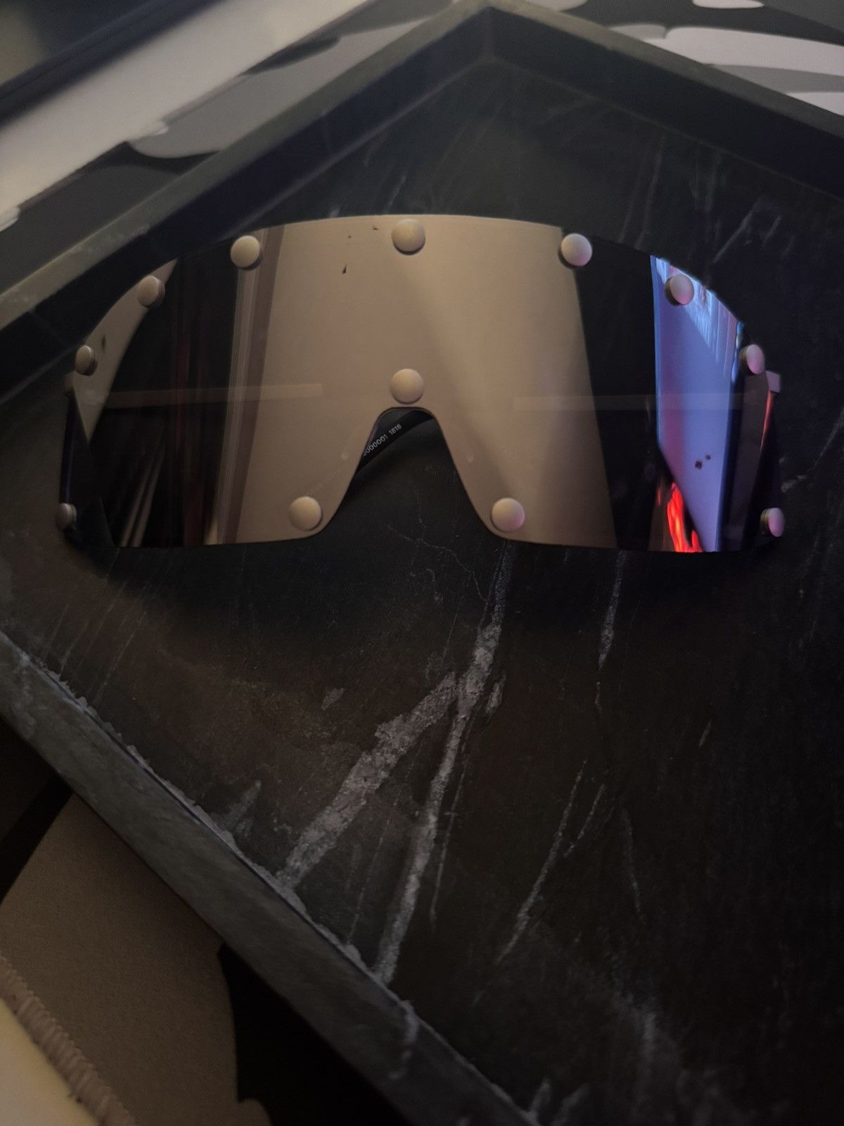 Rick Owens Rick Owens Shielding Sunglasses Size ONE SIZE - 3 Thumbnail