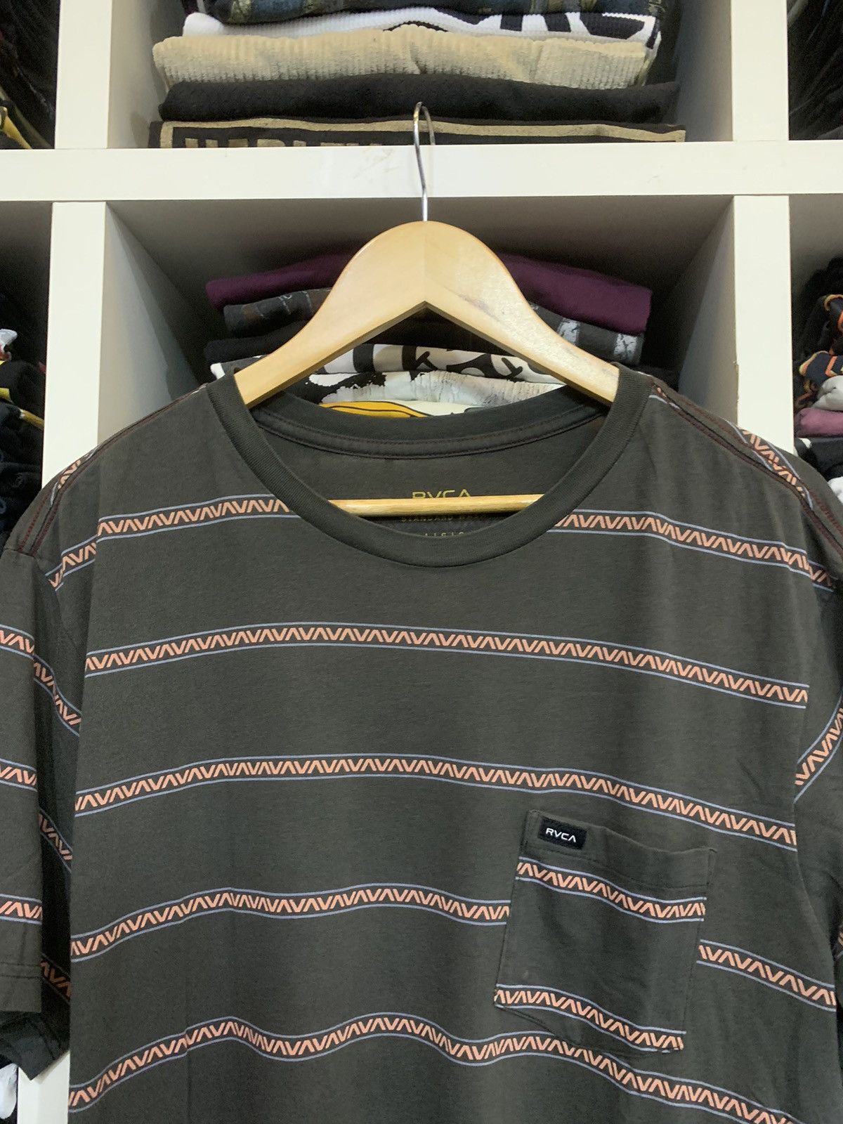 RVCA × Vintage Rvca Stripe Tee Size US L / EU 52-54 / 3 - 3 Thumbnail