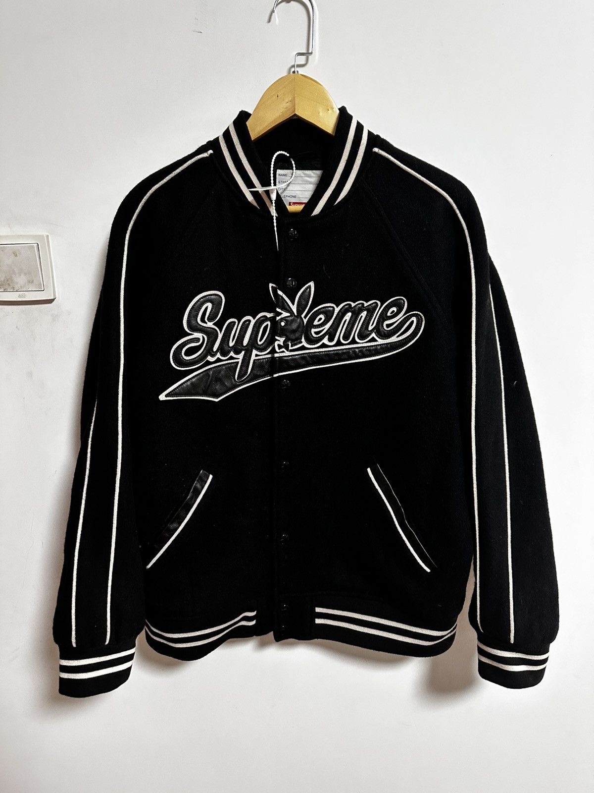 Playboy × Supreme Supreme playboy varsity jacket Size US L / EU 52-54 / 3 - 1 Thumbnail
