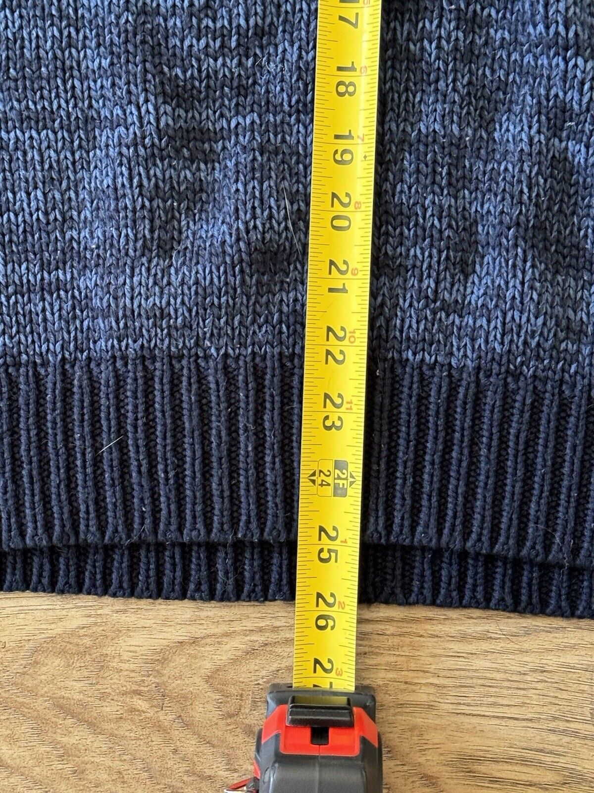Vintage Vintage 90s Graphix Blue Knit Sweater Size US L / EU 52-54 / 3 - 8 Thumbnail