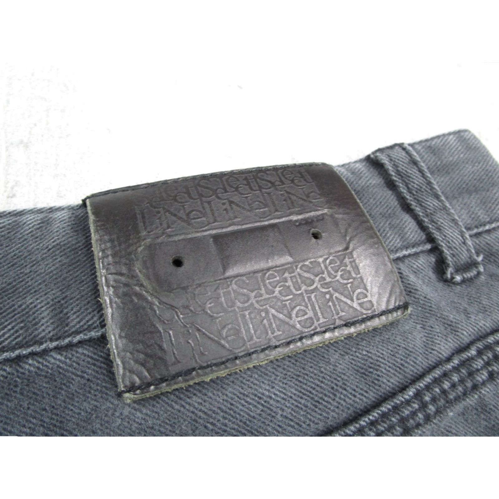 Hugo Boss VINTAGE Hugo Boss Jeans Mens 36 Black Select Line Denim 90s Pattern Straight 5-Pocket Mens Regular Black Size US 36 / EU 52 - 6 Thumbnail