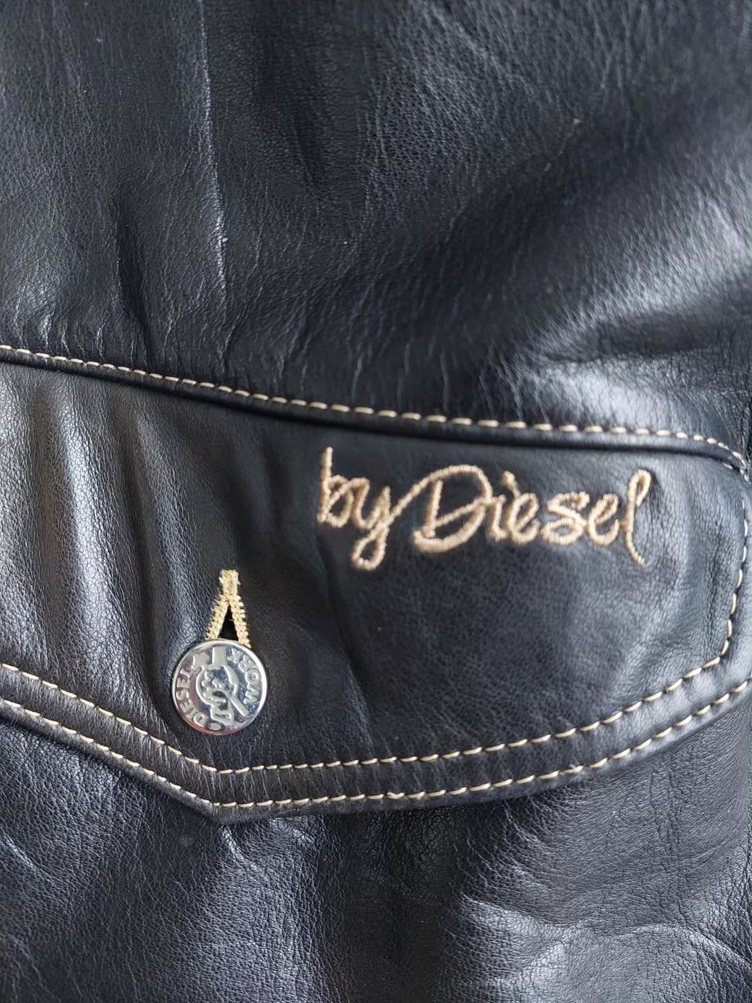 Diesel Diesel Vintage Leather Jacket Car Coat Patina Size US L / EU 52-54 / 3 - 5 Thumbnail