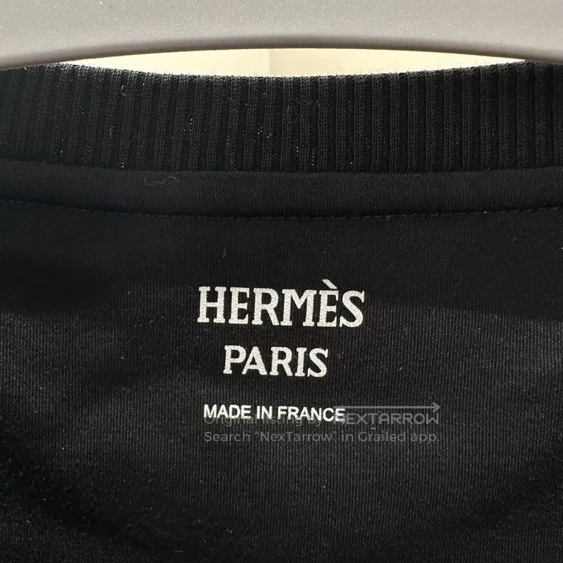 Hermes Hermes 26 Model Iron Ornament Printed Short Sleeve Size M / US 6-8 / IT 42-44 - 3 Thumbnail