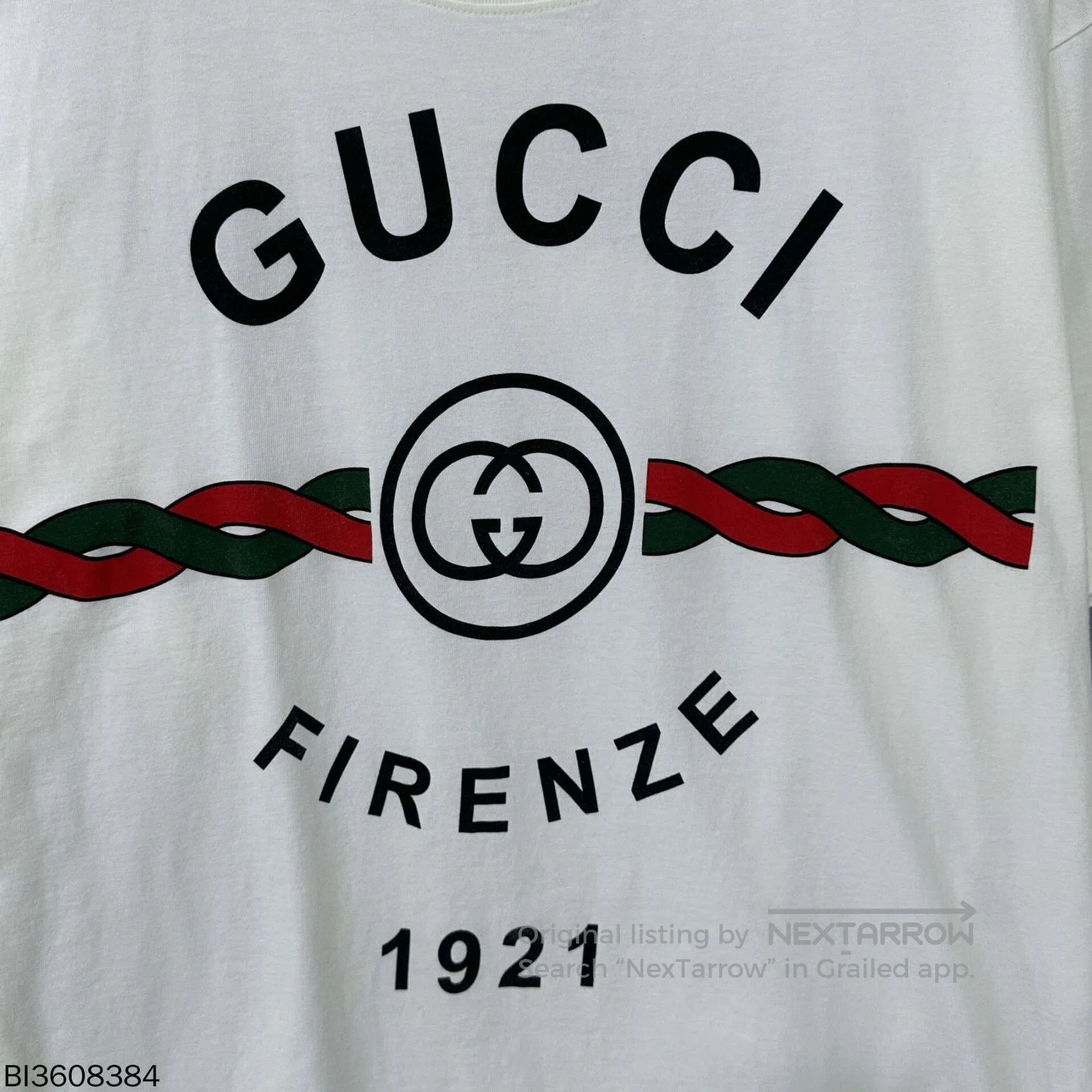 Gucci white short sleeve t-shirt by gucci. Size US S / EU 44-46 / 1 - 6 Thumbnail