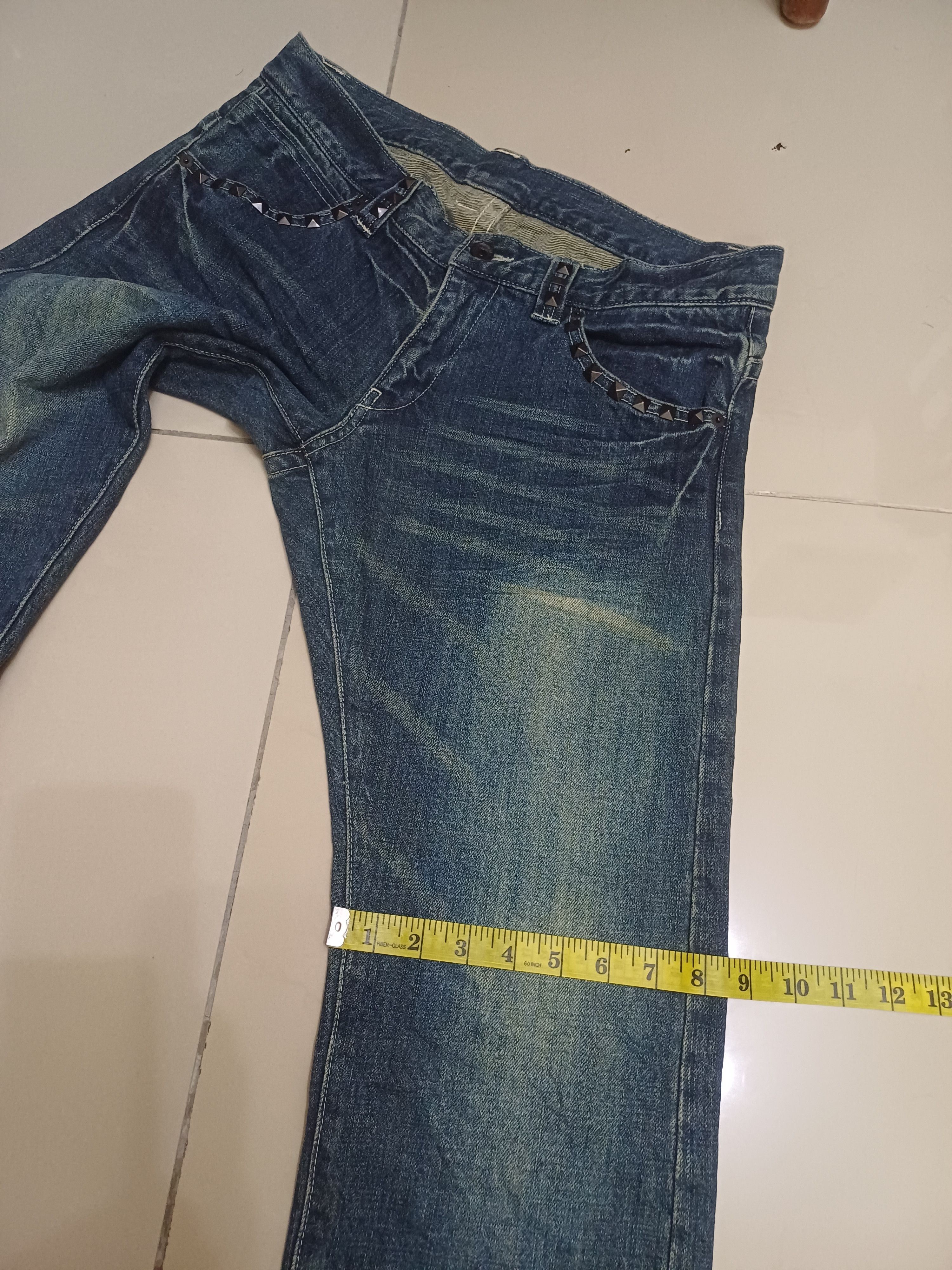 Other Studed design jeans 🔥 BEAMS 🔥 low rise Size US 32 / EU 48 - 19 Thumbnail