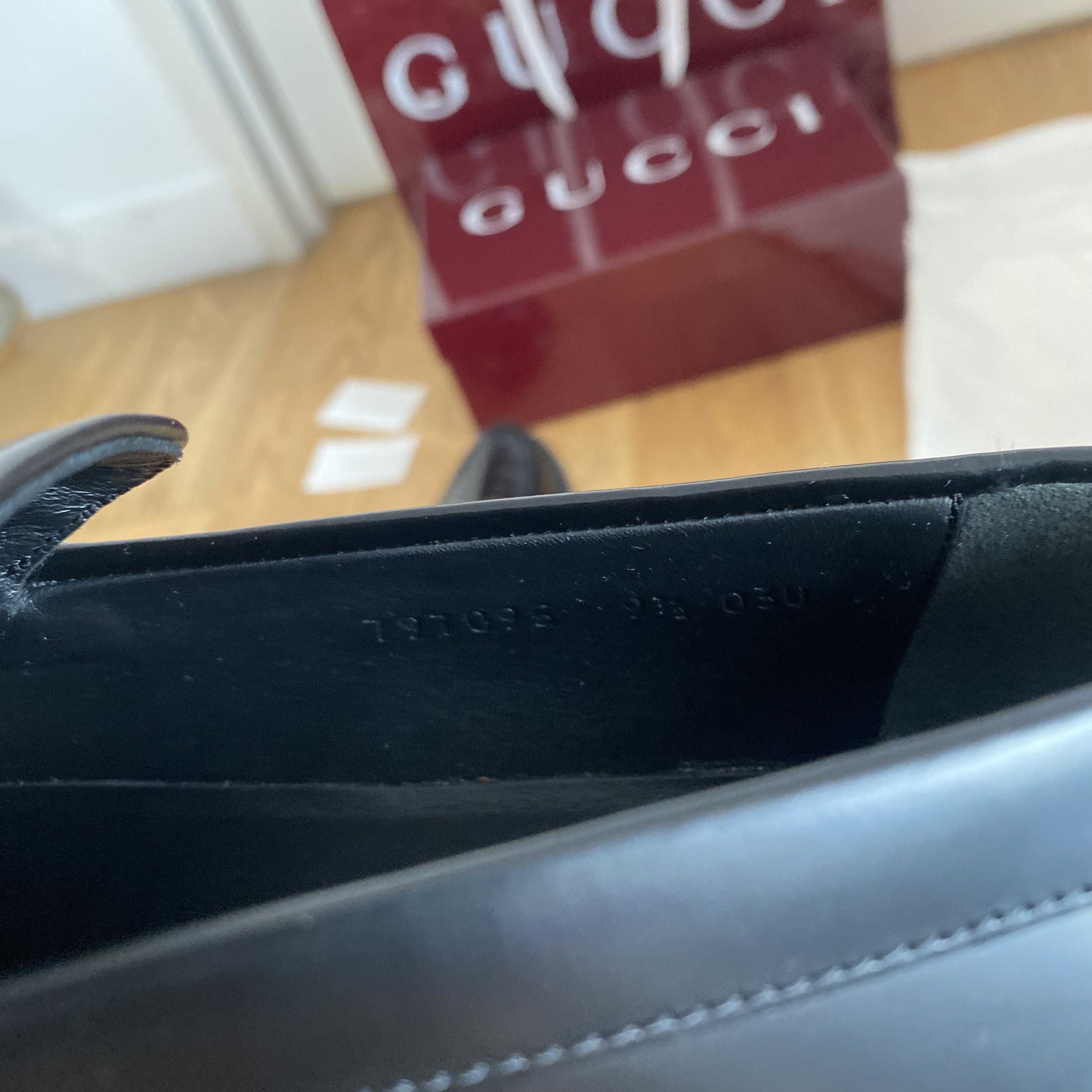 Gucci Gucci Magnum Black Platform Loafers Horsebit Creeper 9.5 EU Size US 10.5 / EU 43-44 - 8 Thumbnail