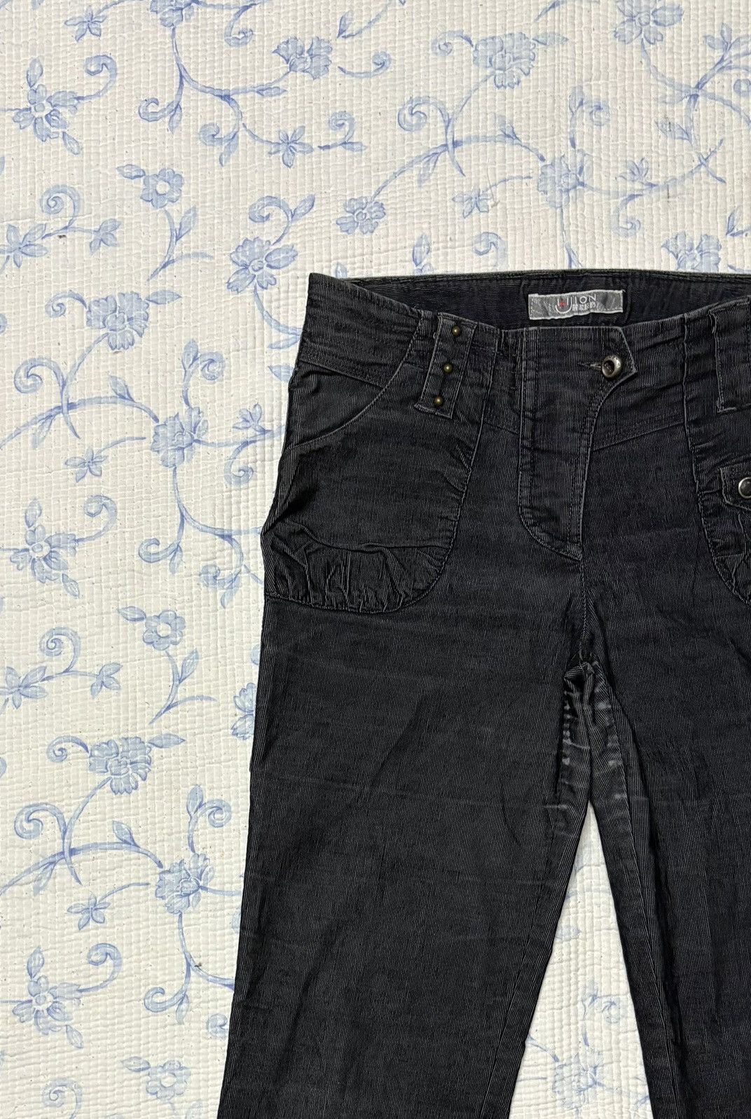 Vintage Li Jion Streetwear Flared Denim Size US 29 - 4 Thumbnail
