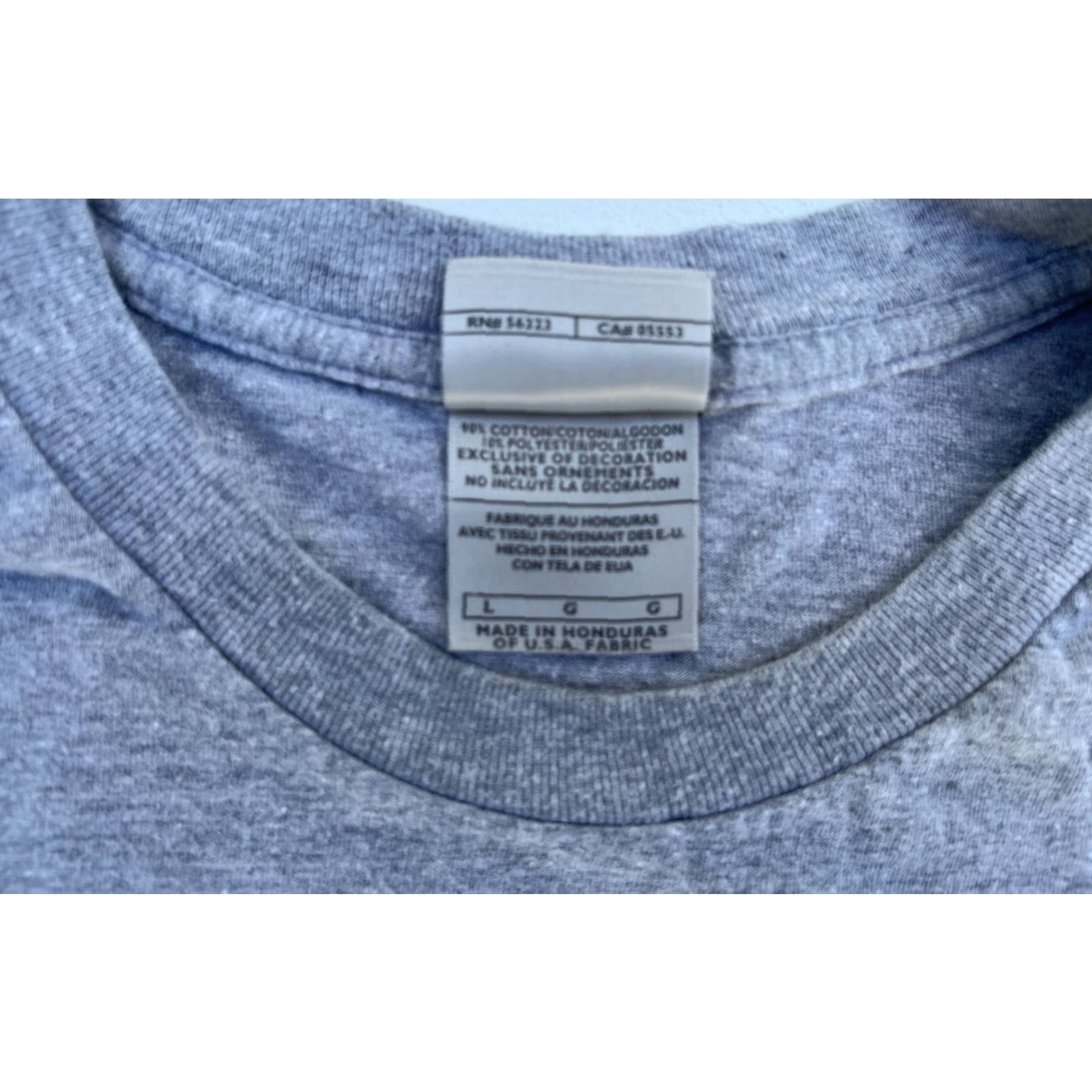 Nike VINTAGE Nike Men's T-Shirt L Gray Graphic Y2K 90s Sports Logo Crew Neck Short Sleeve Shirts Mens Size US L / EU 52-54 / 3 - 6 Thumbnail