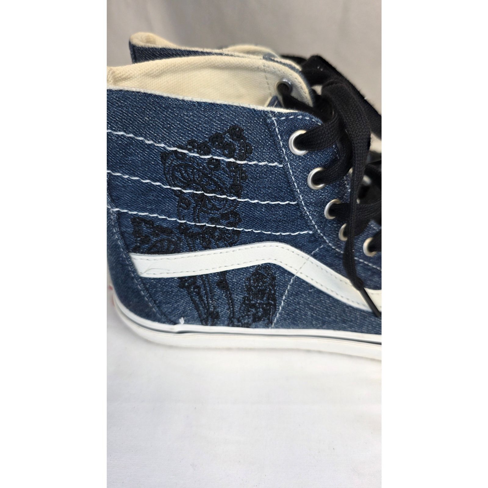 Vans Vans Sk8-Hi Denim Sneakers Men’s 9.5 High Top Shoes Size US 9.5 / EU 42-43 - 5 Thumbnail