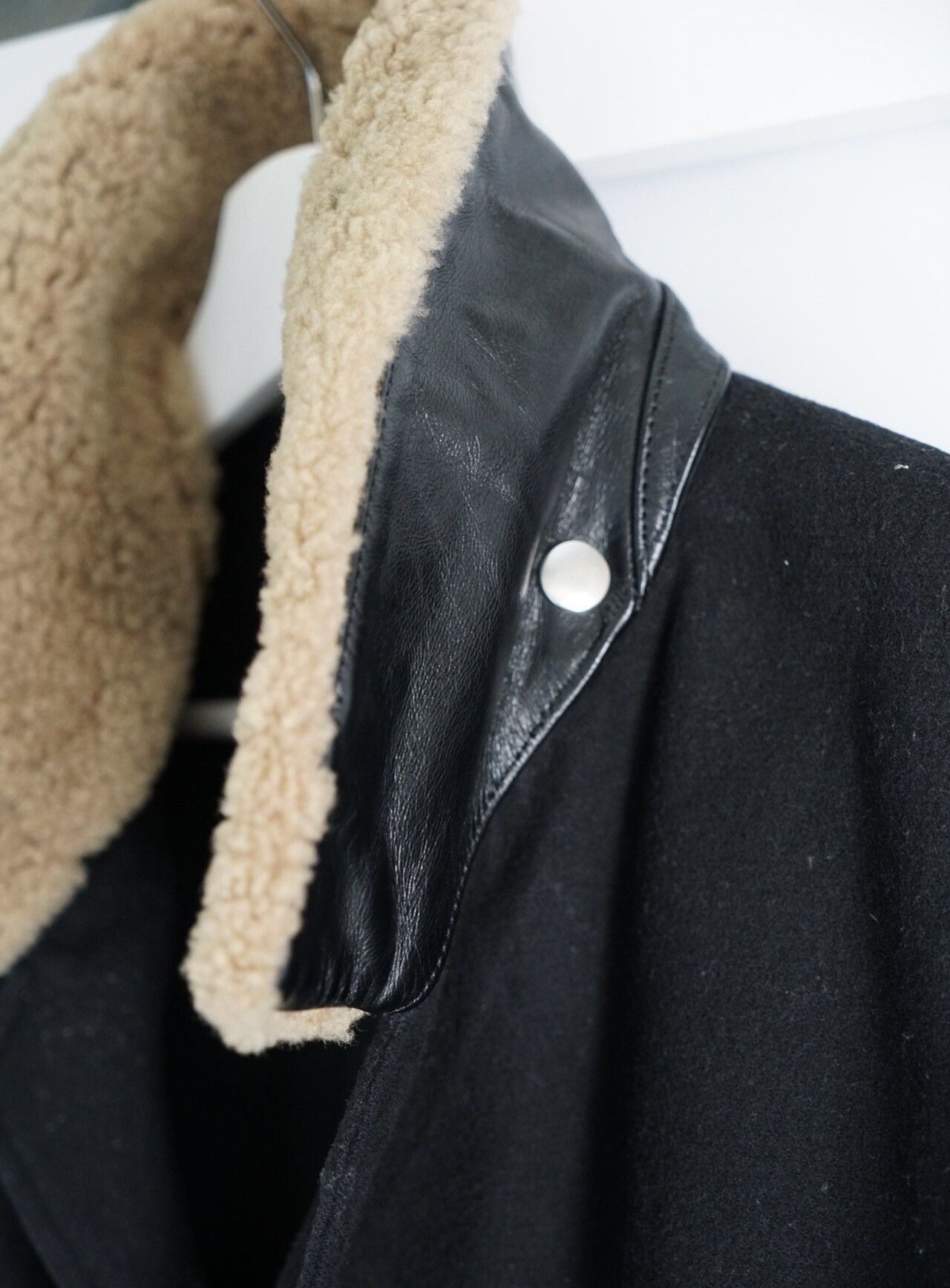 Yohji Yamamoto Yohji Yamamoto 05AW Zip Rivet Leather Collar Blazer Size US S / EU 44-46 / 1 - 4 Thumbnail