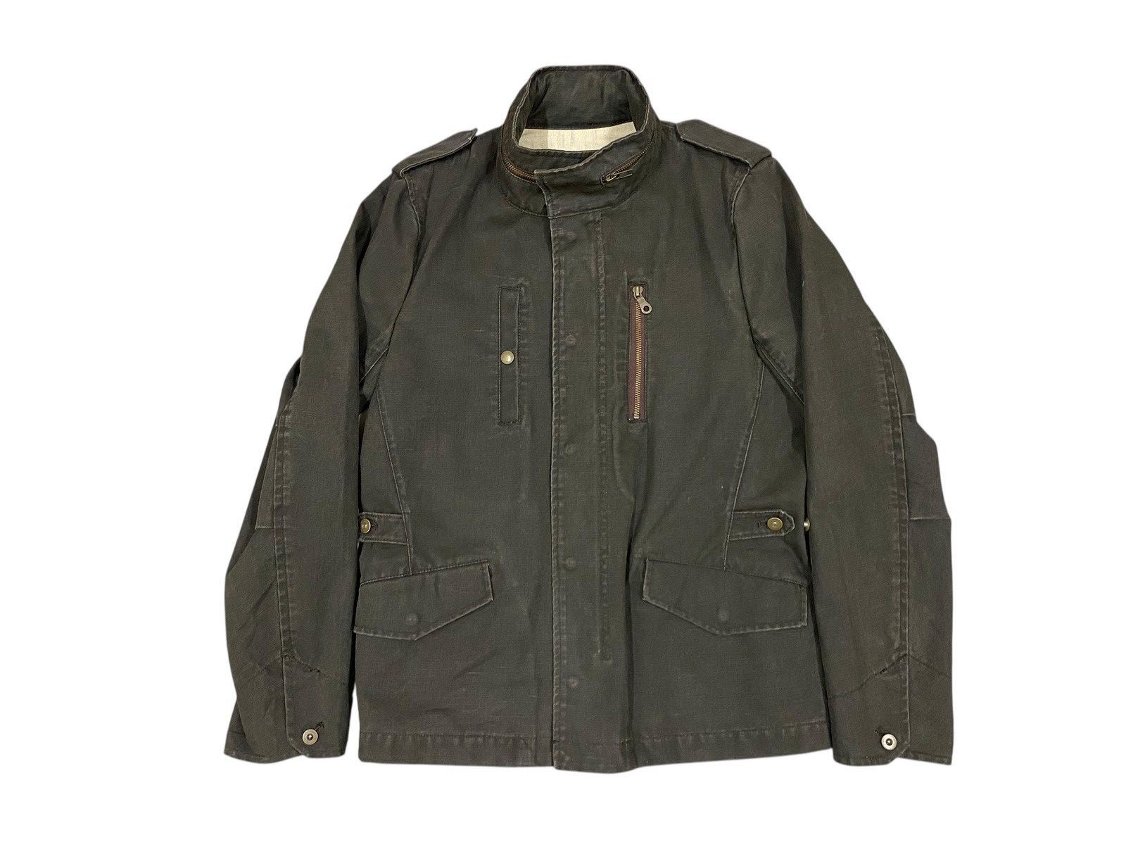 Boycott Vtg 90s Boycott Cargo Jacket Mens Size US M / EU 48-50 / 2 - 2 Thumbnail