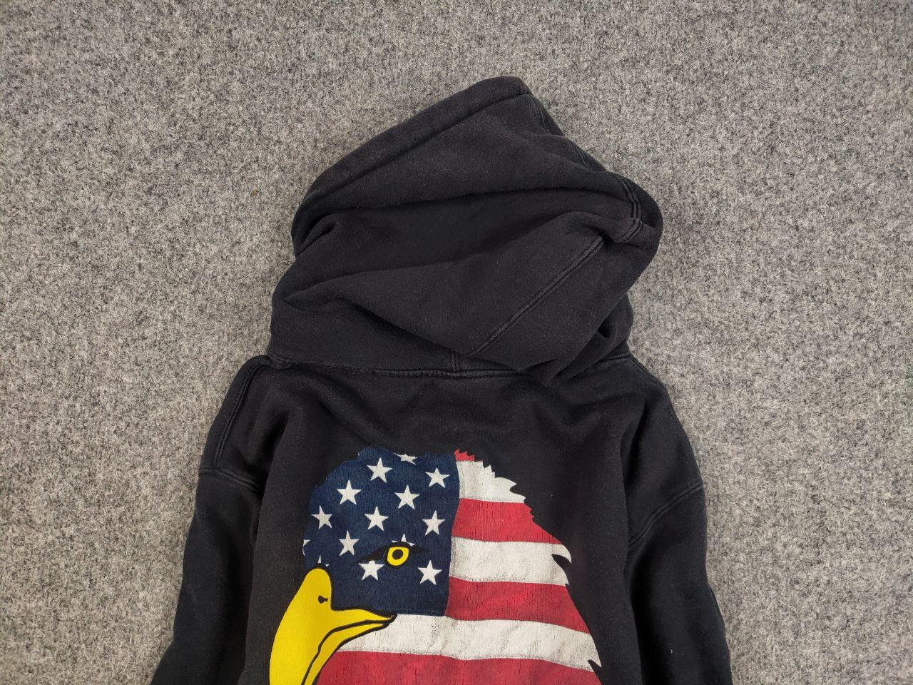 RIPNDIP Ripndip Horde and state USA flag logo Faded Black Hoodie Size US S / EU 44-46 / 1 - 2 Thumbnail