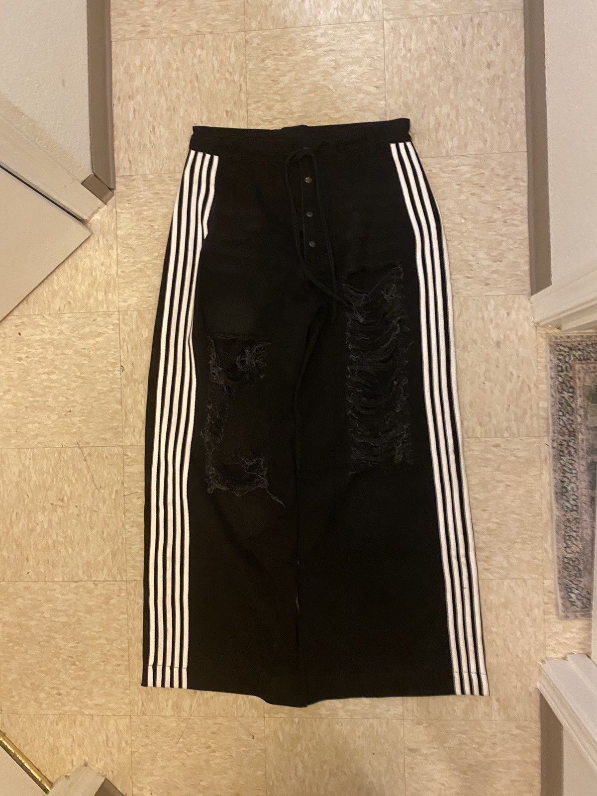 Japanese Brand YORI SPORT 5 STRIPE JEANS | Grailed