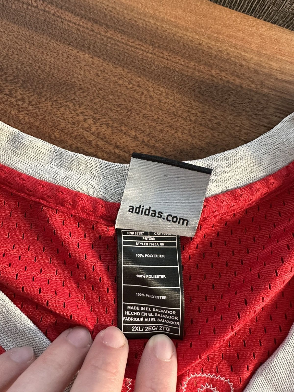 Adidas Adidas Tracy McGrady Houston Rockets Jersey 2XL Size US XXL / EU 58 / 5 - 5 Thumbnail