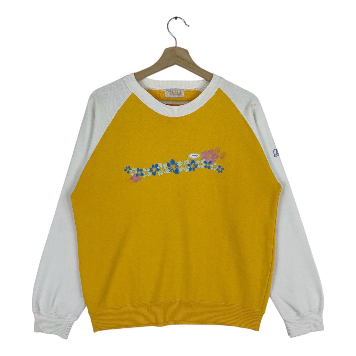 Vintage 90’s Lahaina Crew Floral Sweatshirt Size US M / EU 48-50 / 2 - 1 Thumbnail