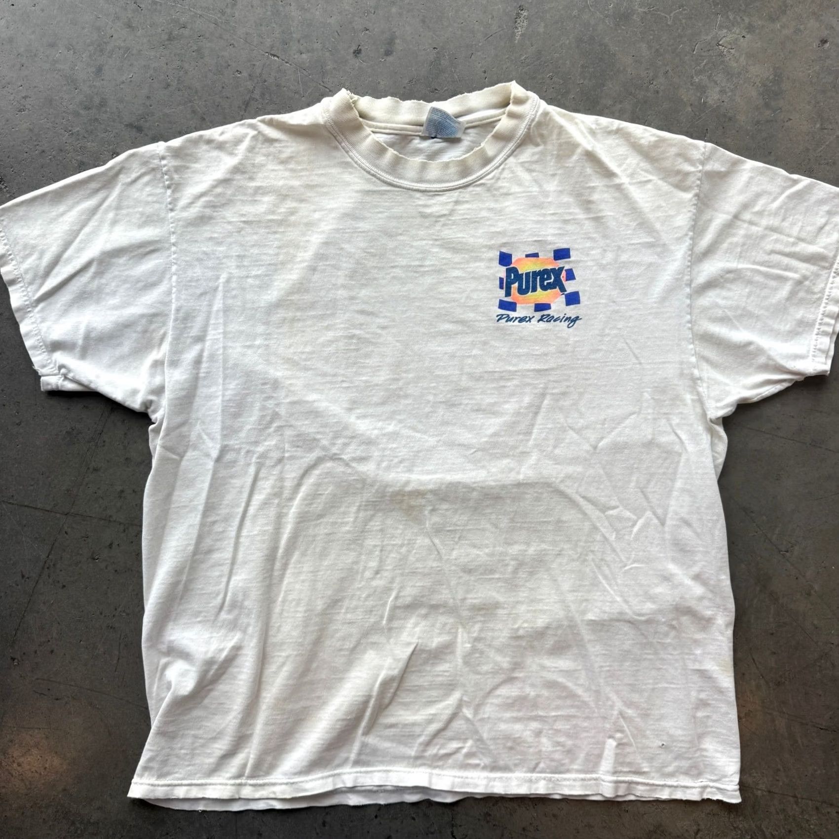 Vintage VINTAGE White Graphic Tee In It To Win Purex Racing Y2K Men's XL Shirt Size US XL / EU 56 / 4 - 2 Thumbnail