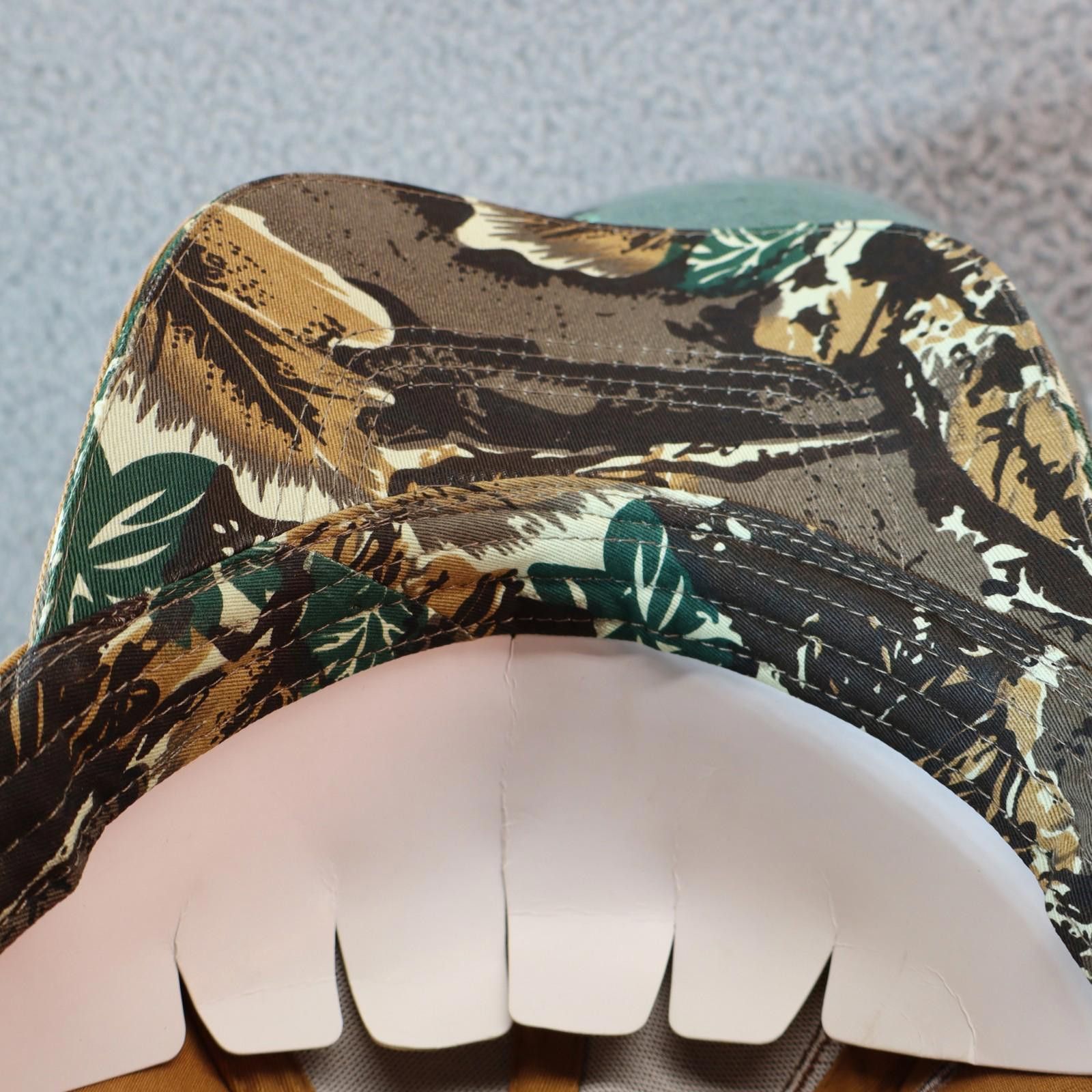Other Mainline Supply Hat Brown Strap Vtg Camo NWT Embroidered Cap Size ONE SIZE - 8 Thumbnail