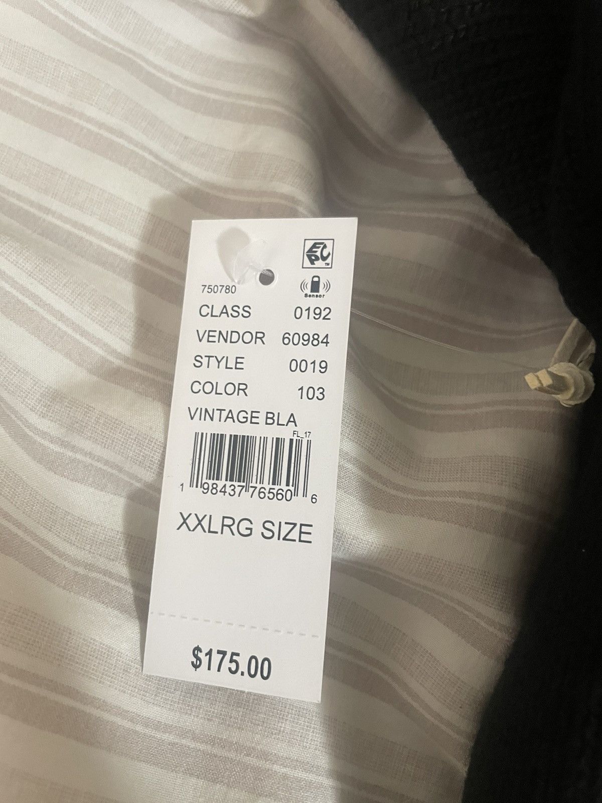 Fear of God Fear of God FW25 Script Crewneck Black Knit Size US XXL / EU 58 / 5 - 6 Thumbnail