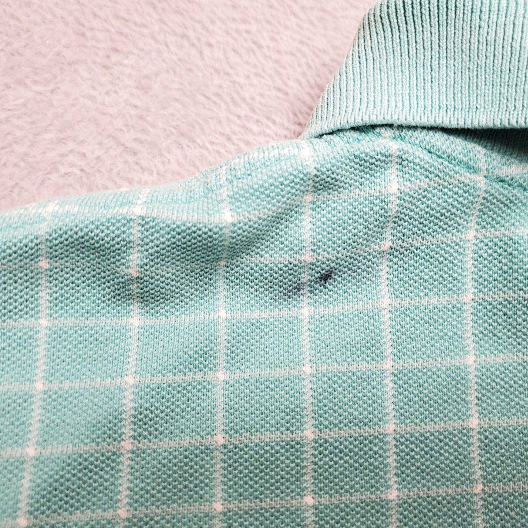Polo Ralph Lauren Polo Ralph Lauren Shirt Mens Large Green Windowpane Check Short Sleeve Plaid Size US L / EU 52-54 / 3 - 6 Thumbnail